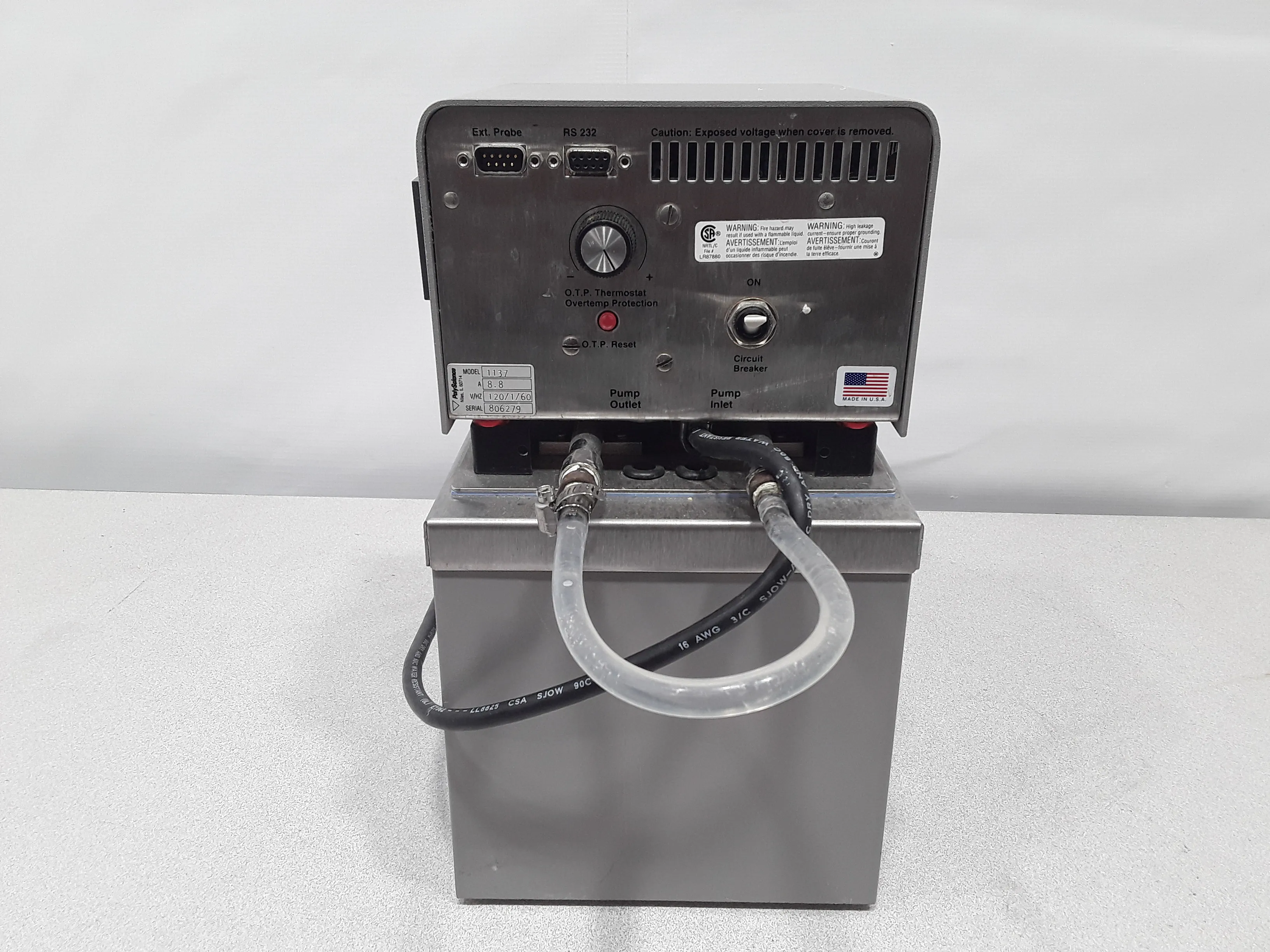 VWR 1137 Polyscience Heated Circulating Water Bath. Tested and Warranty Included.