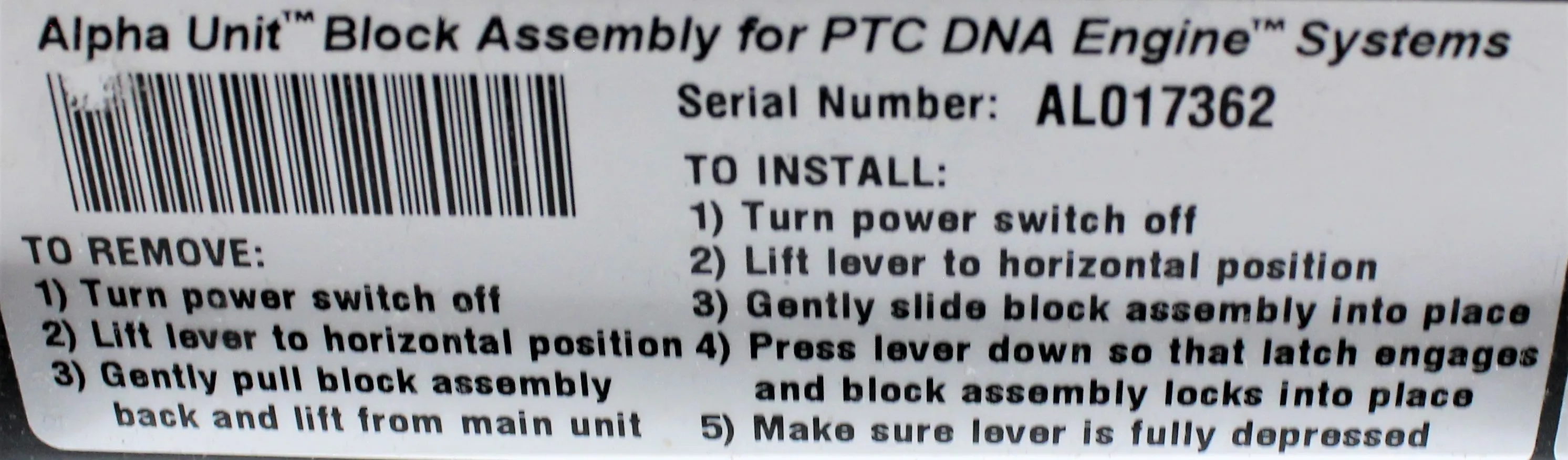 MJ Research PTC-200 PCR Thermal Cycler with 96-Well Alpha Block