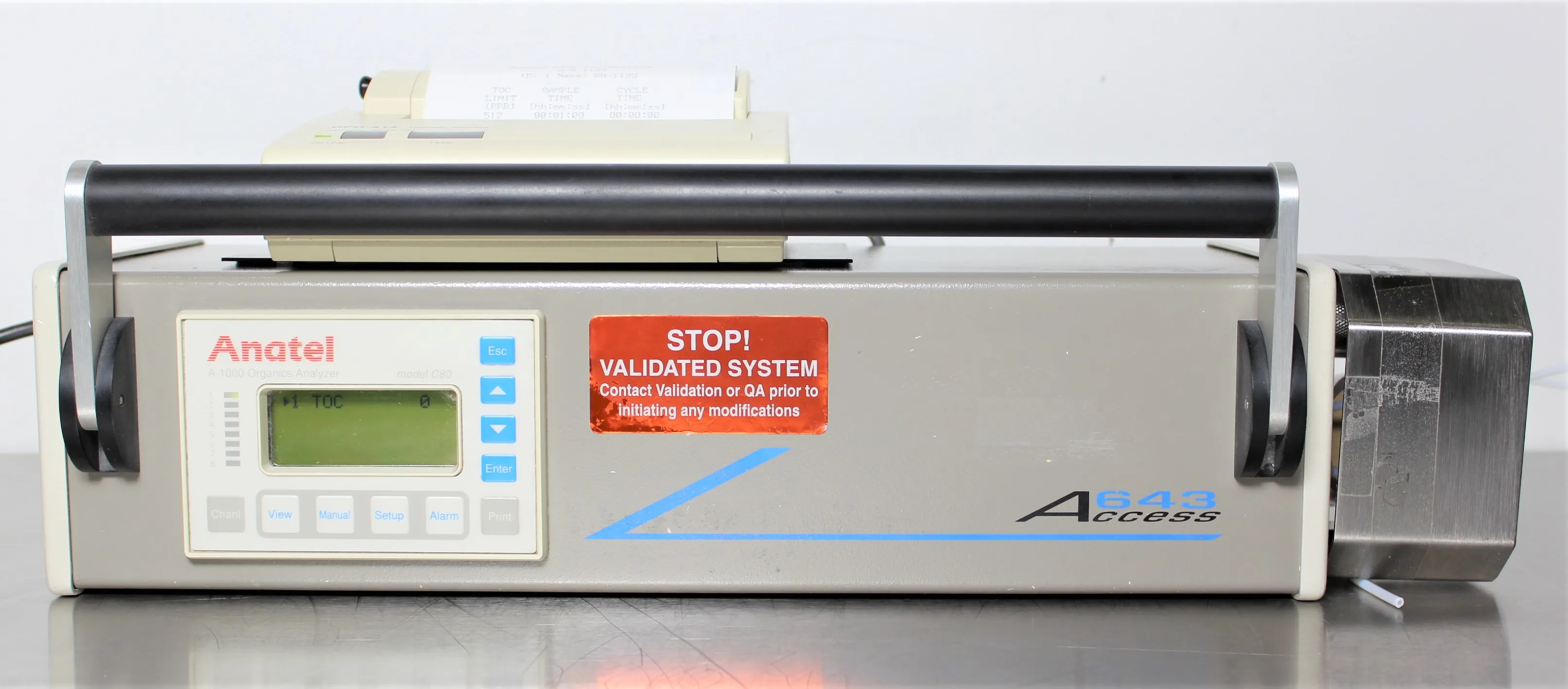 Antel 643 Portable TOC Analyzer A643P - Used