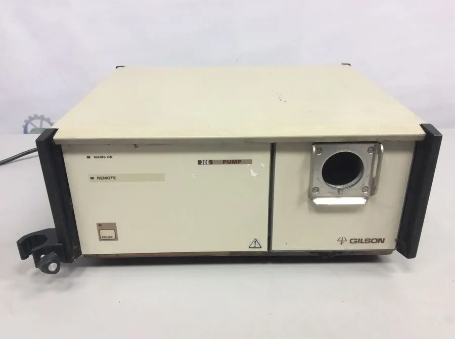 Gilson 306 Pump - Laboratory HPLC / FPLC / GC / CE Equipment