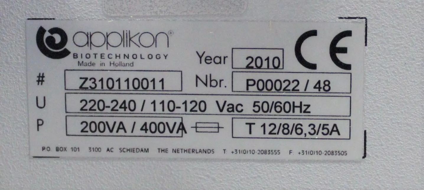 Applikon ez-Control Bioreactor and Fermenter System