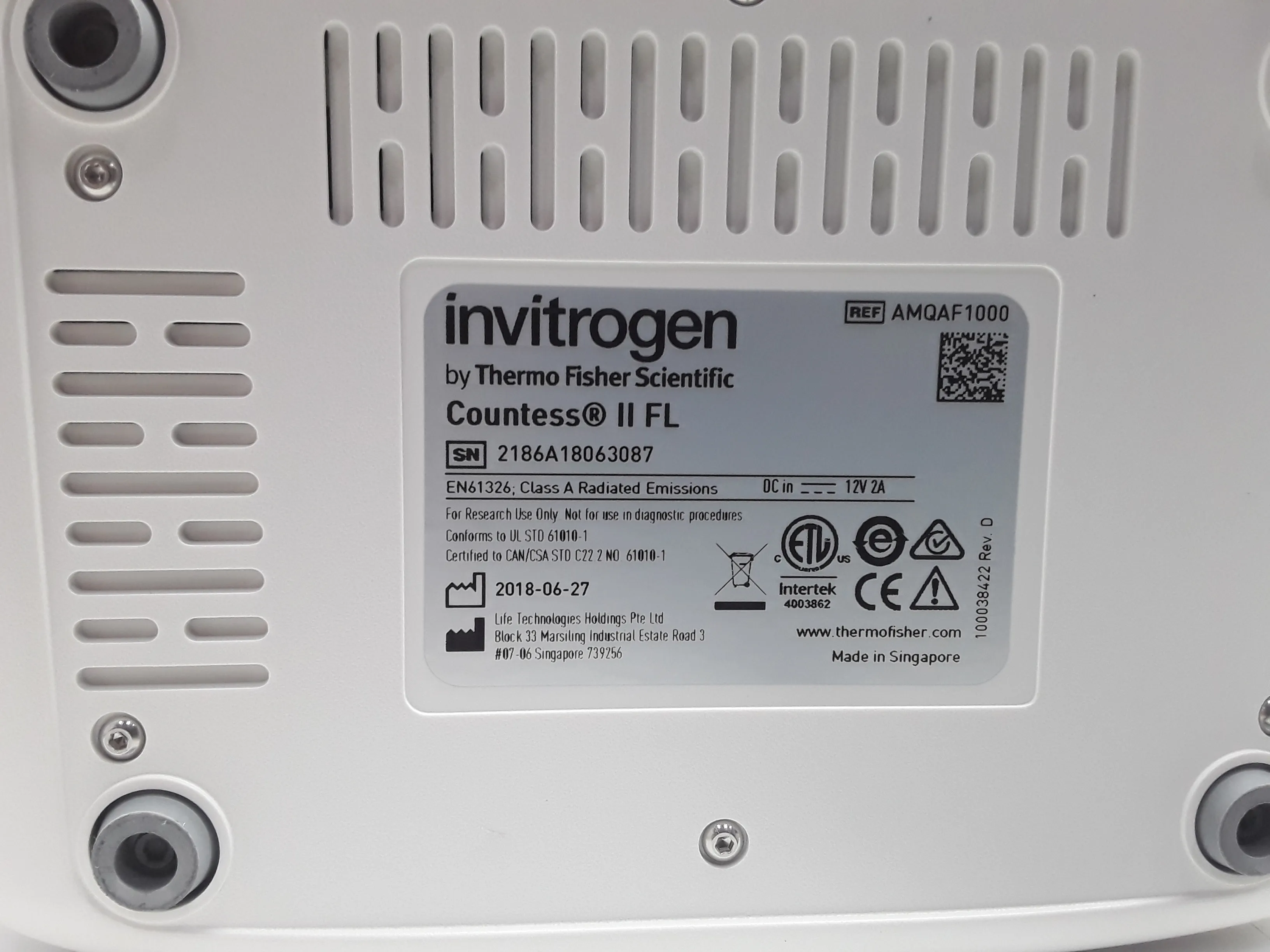 Invitrogen AMQAF1000 Cell Harvester