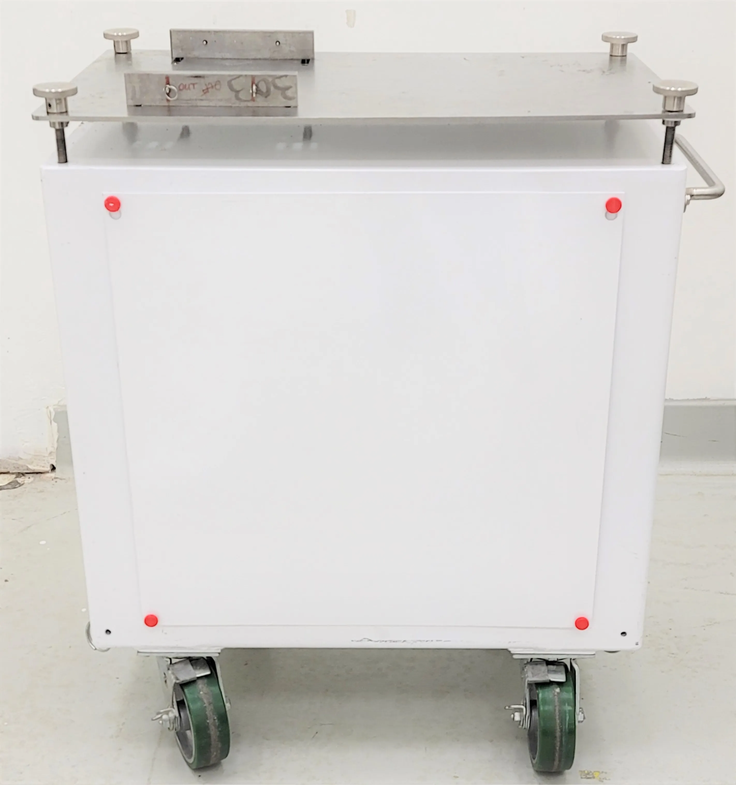 Heavy Duty Laboratory Cart with Stainless Steel Construction