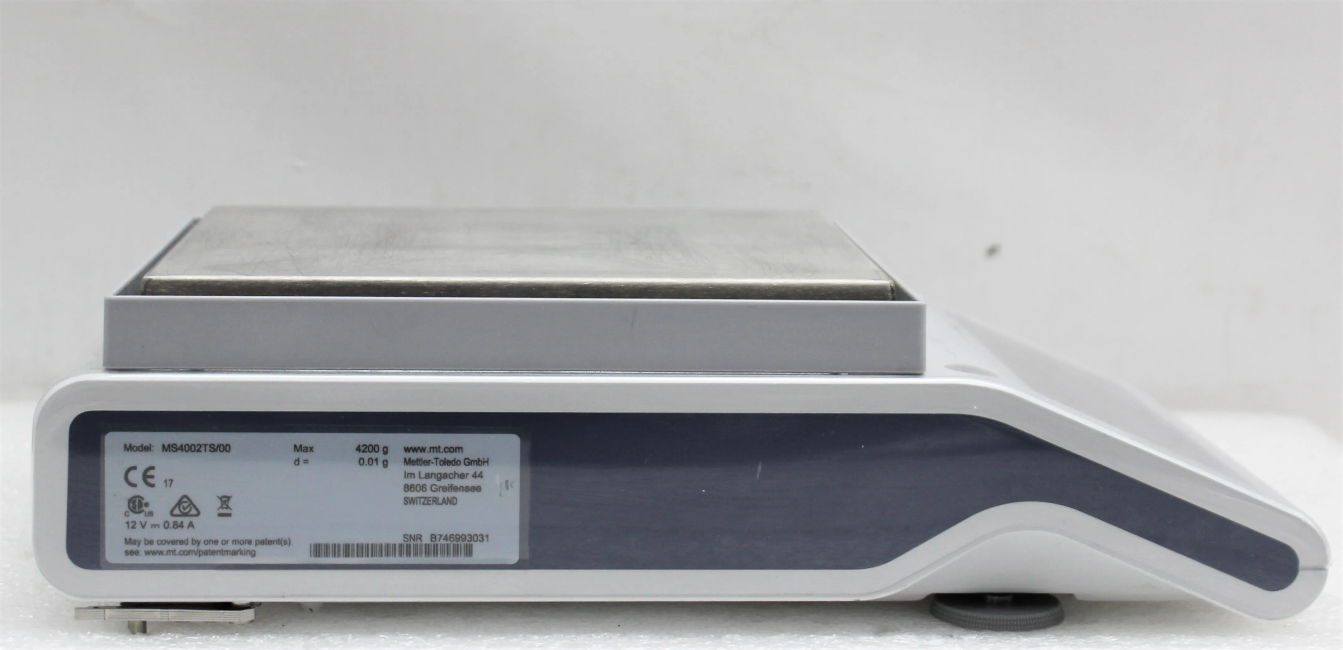 Mettler-Toledo MS4002TS/00 High Capacity Bench Scale