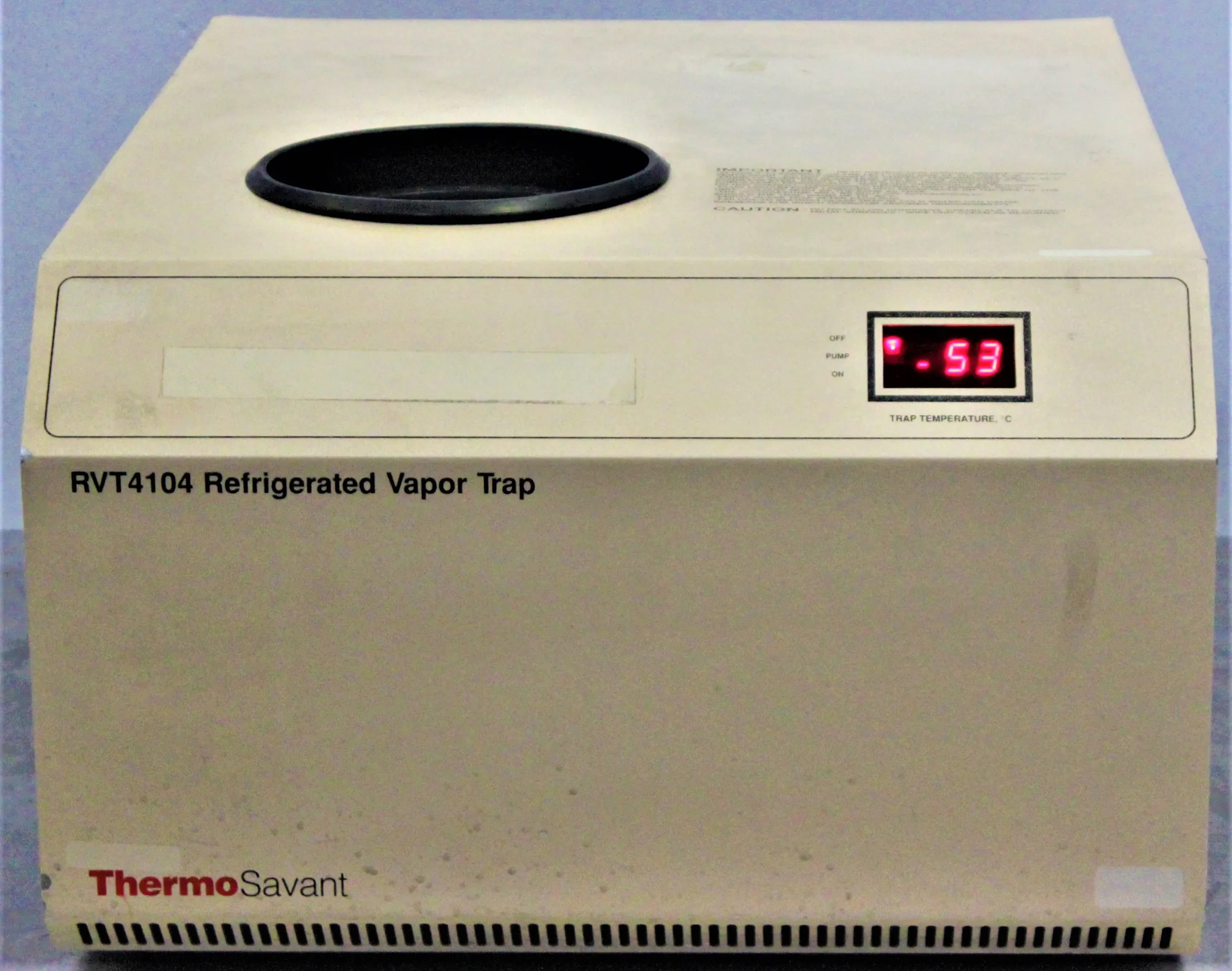 Thermo Savant RVT4104-115 Refrigerated Vapor Trap with Ultra-Low Temperature