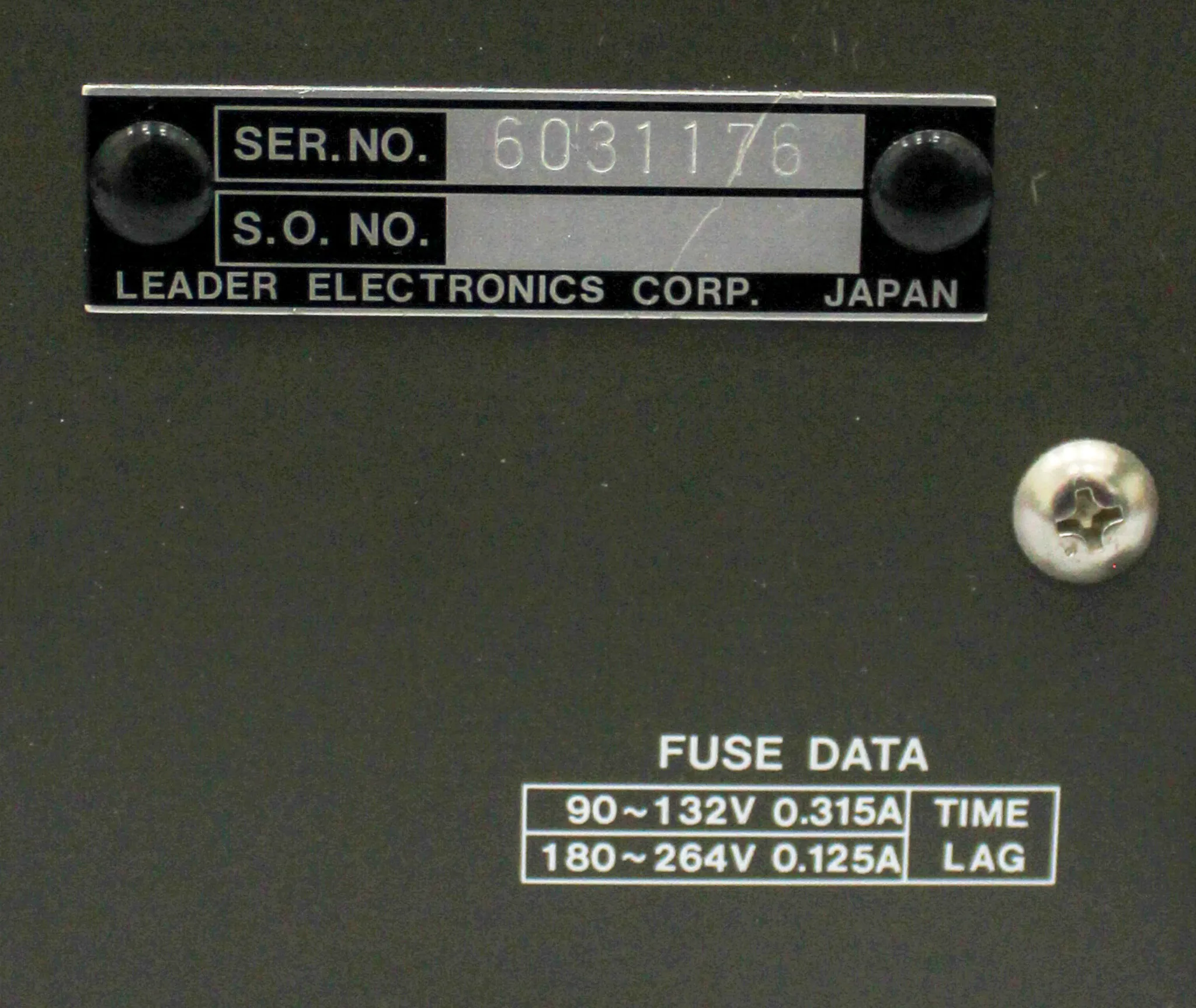 Tracor Leader Function Generator Model:LFG-1300S 2MHz