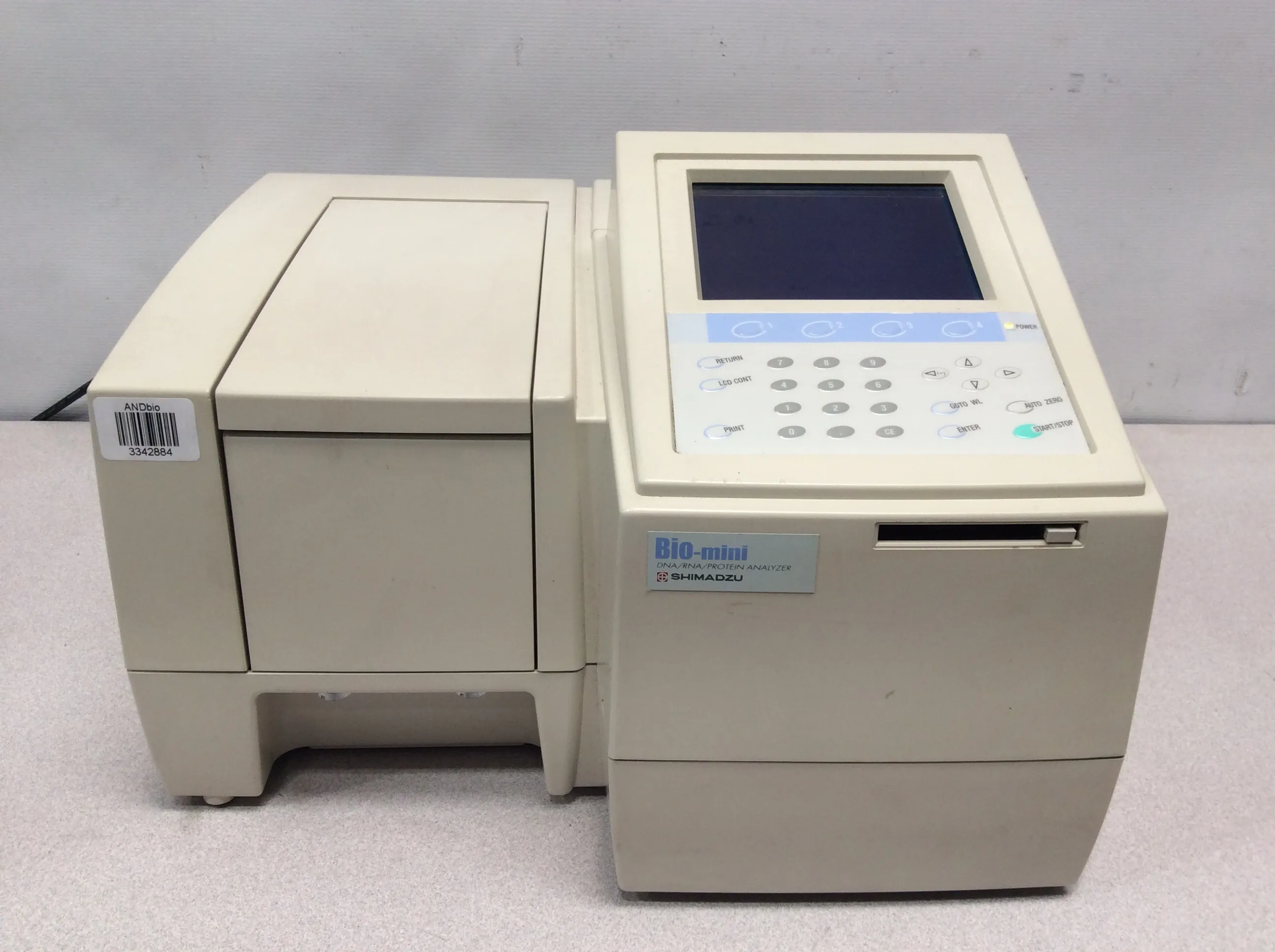 Shimadzu Bio-mini DNA/RNA/Protein Analyzer Mass Spec