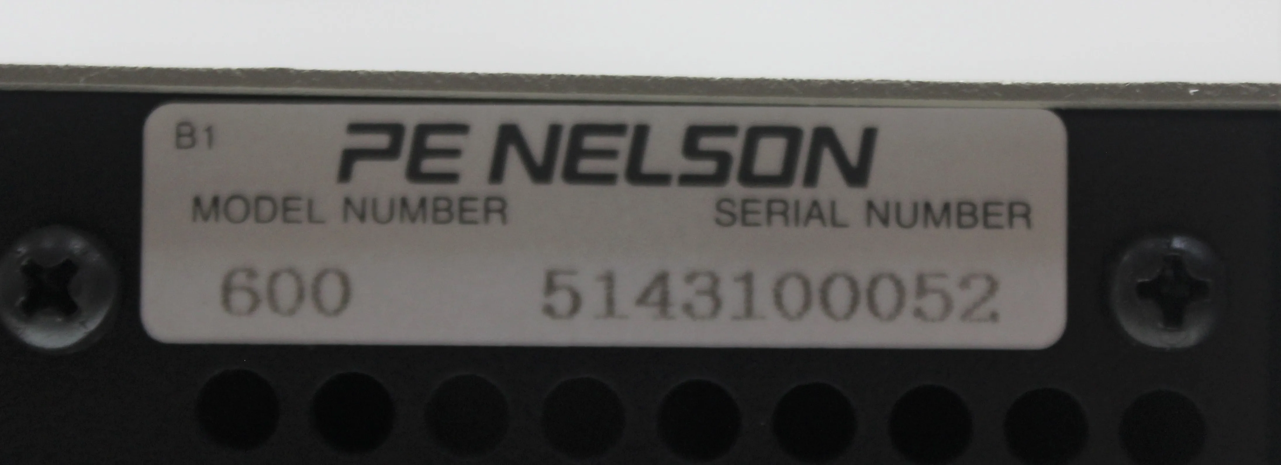 PE Nelson 600 Series - Model 610 & 600 LINK Interface Module