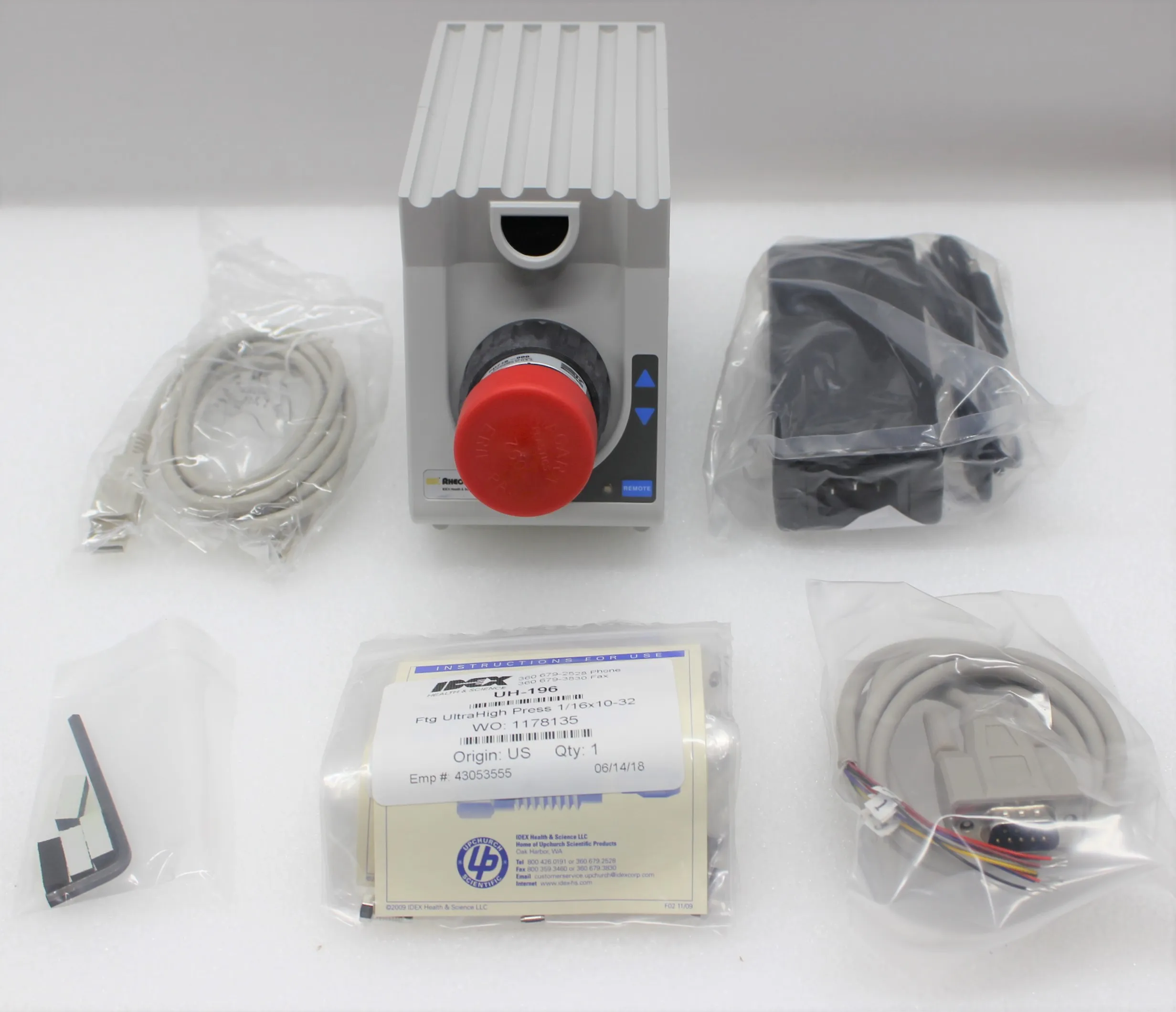 Rheodyne MXT715-004 Actuated Valve for Chromatography Systems