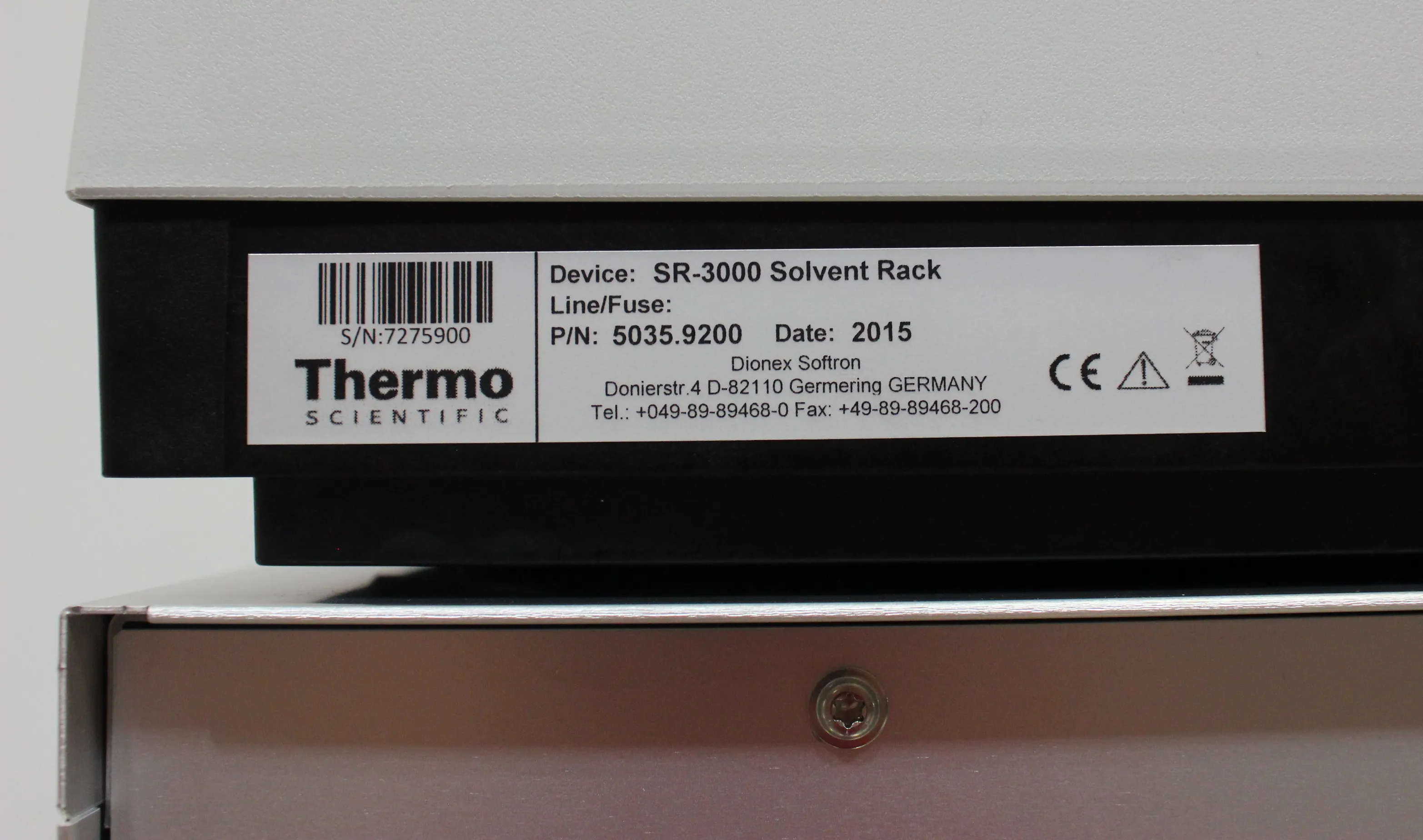 Thermo Fisher UltiMate 3000 HPLC System with DAD-3000, WPS-3000TXRS, and LPG-3400XRS