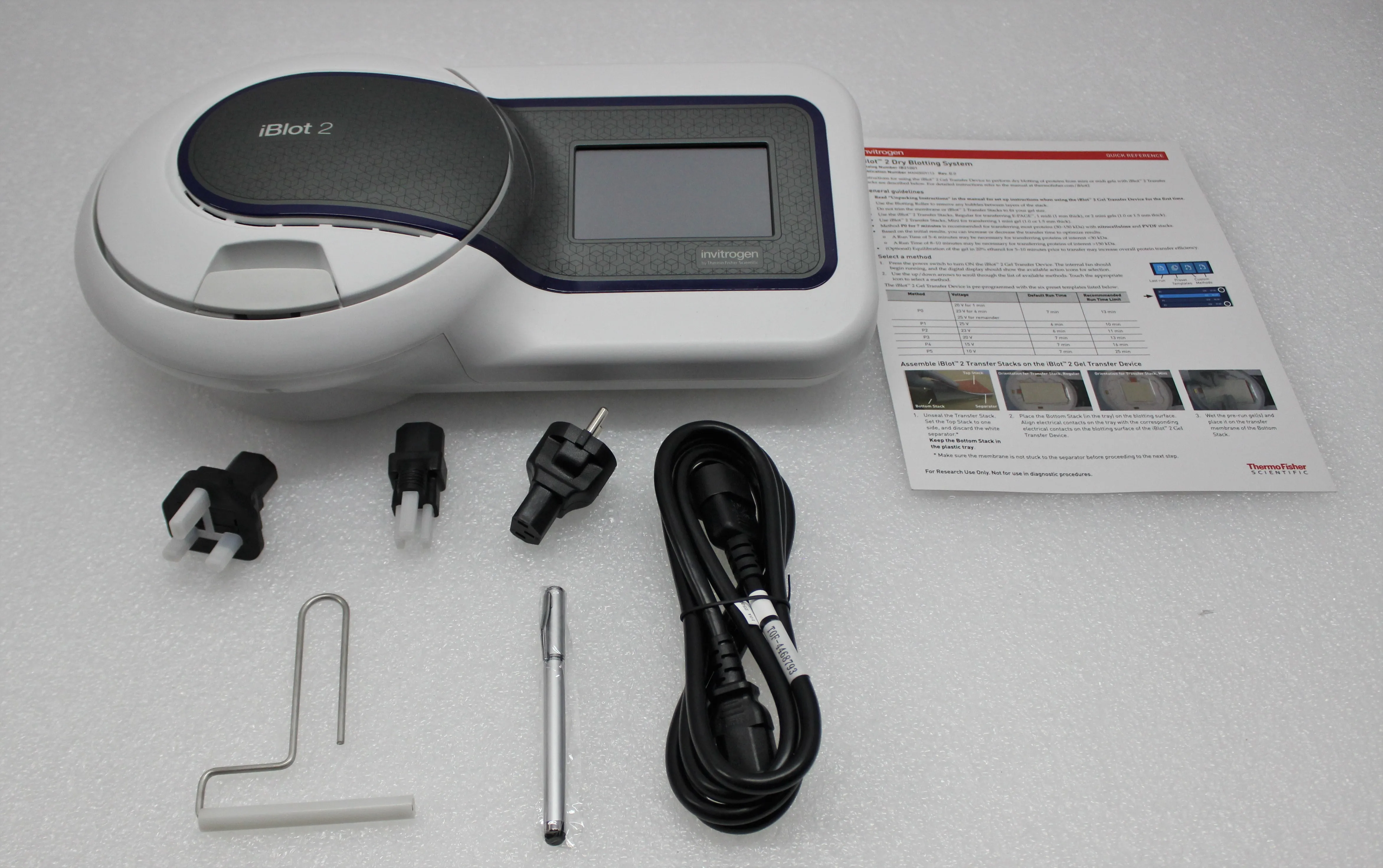 Invitrogen iBlot 2 Gel Transfer Device IB21001 - Dry Blotting System