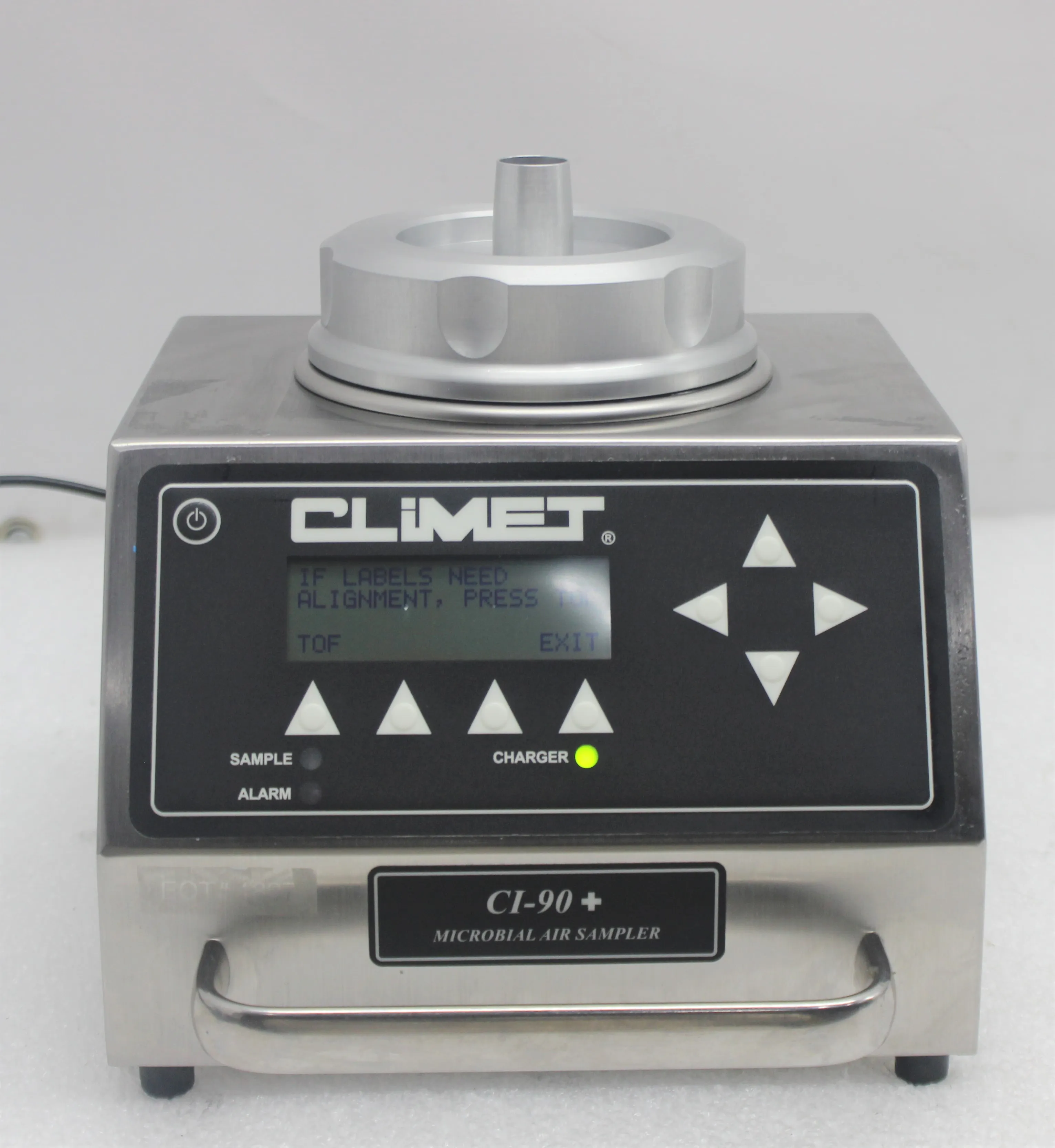 Used Climet Instruments CI-90+-101 Microbial Air Sampler