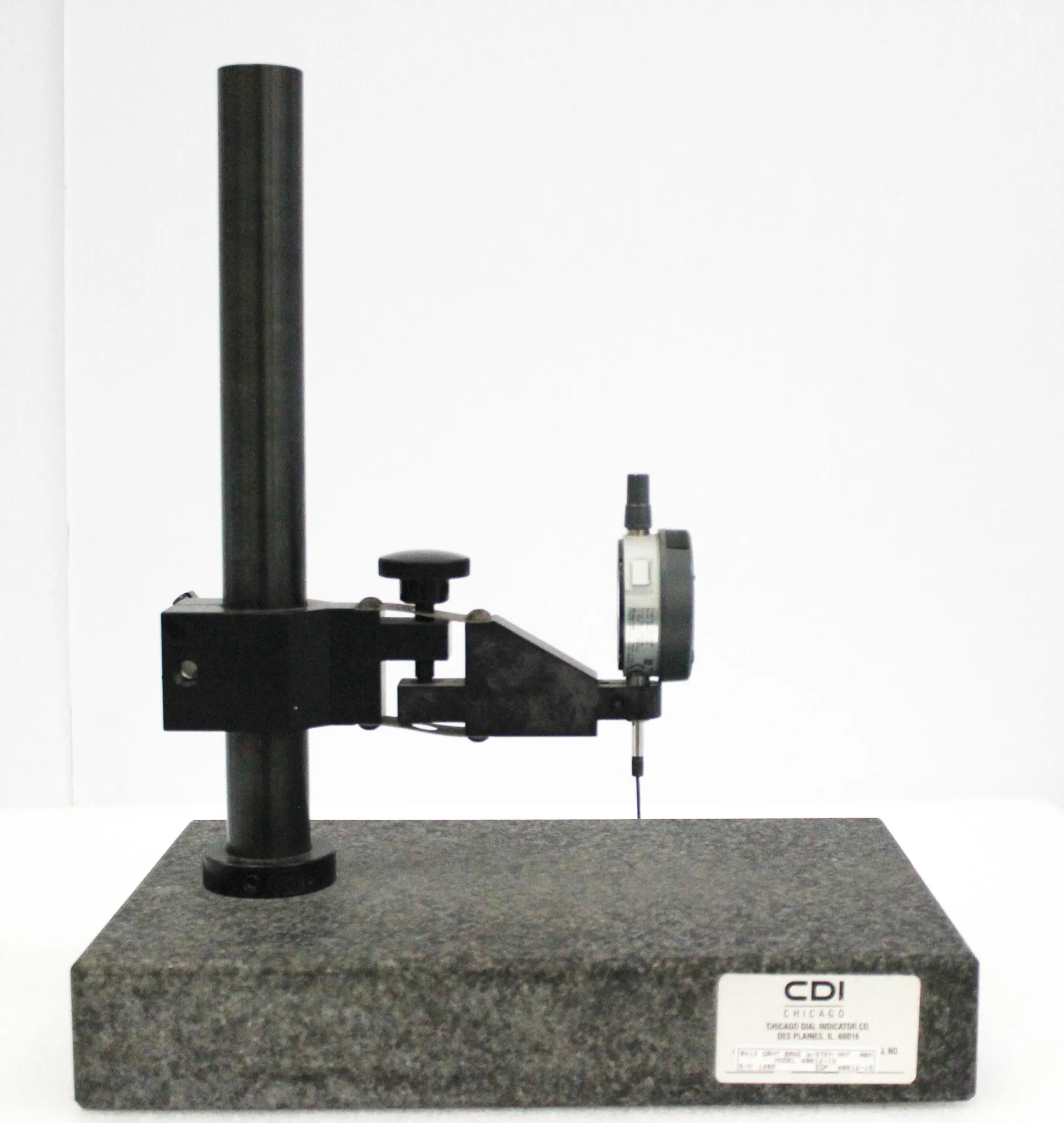 CDI Dial Indicator Comparator Stand 60812-1S w/ Electronic Digital Indicator