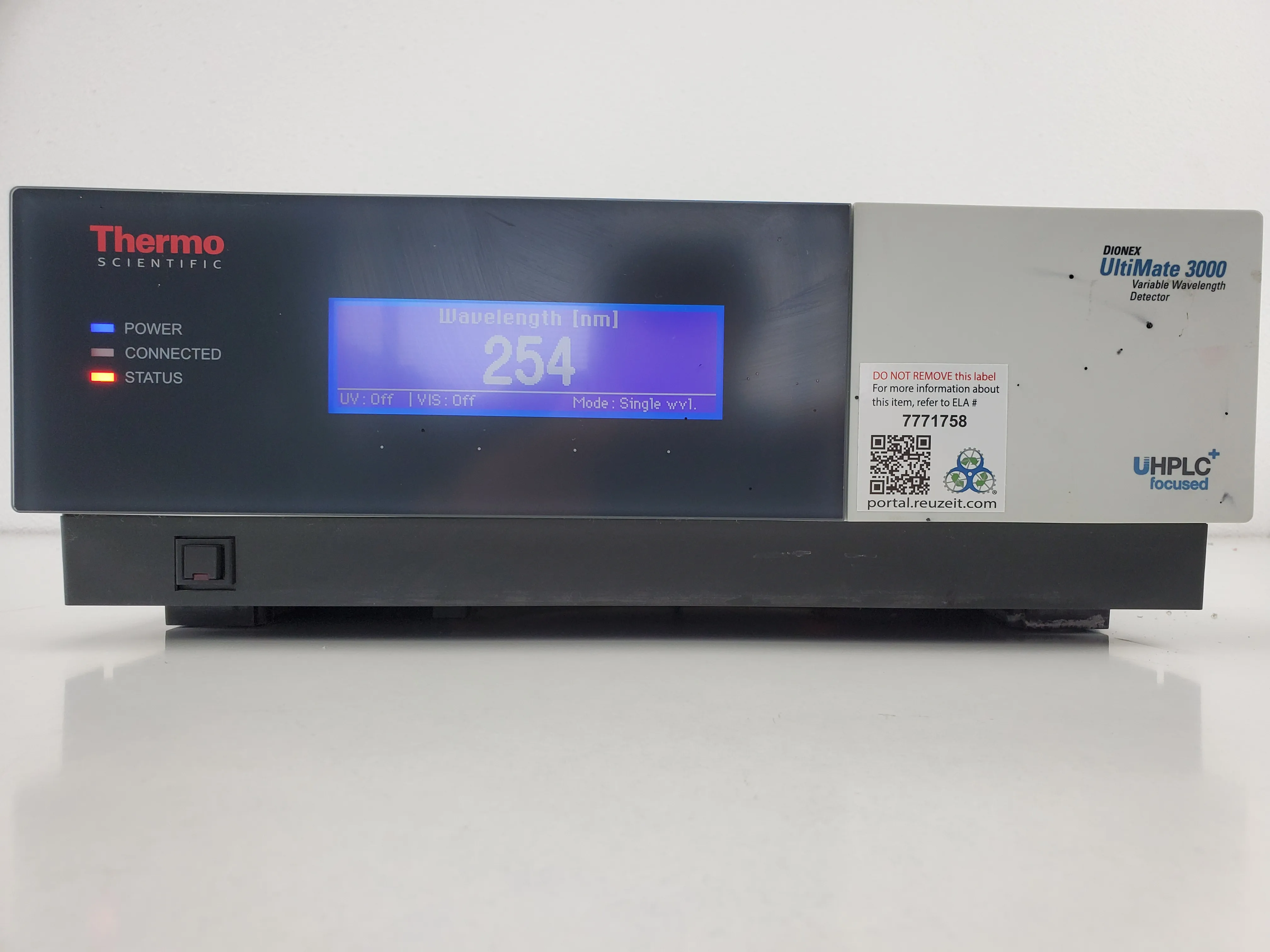 Thermo Fisher Dionex Ultimate 3000 VWD-3100 Variable Wavelength Detector