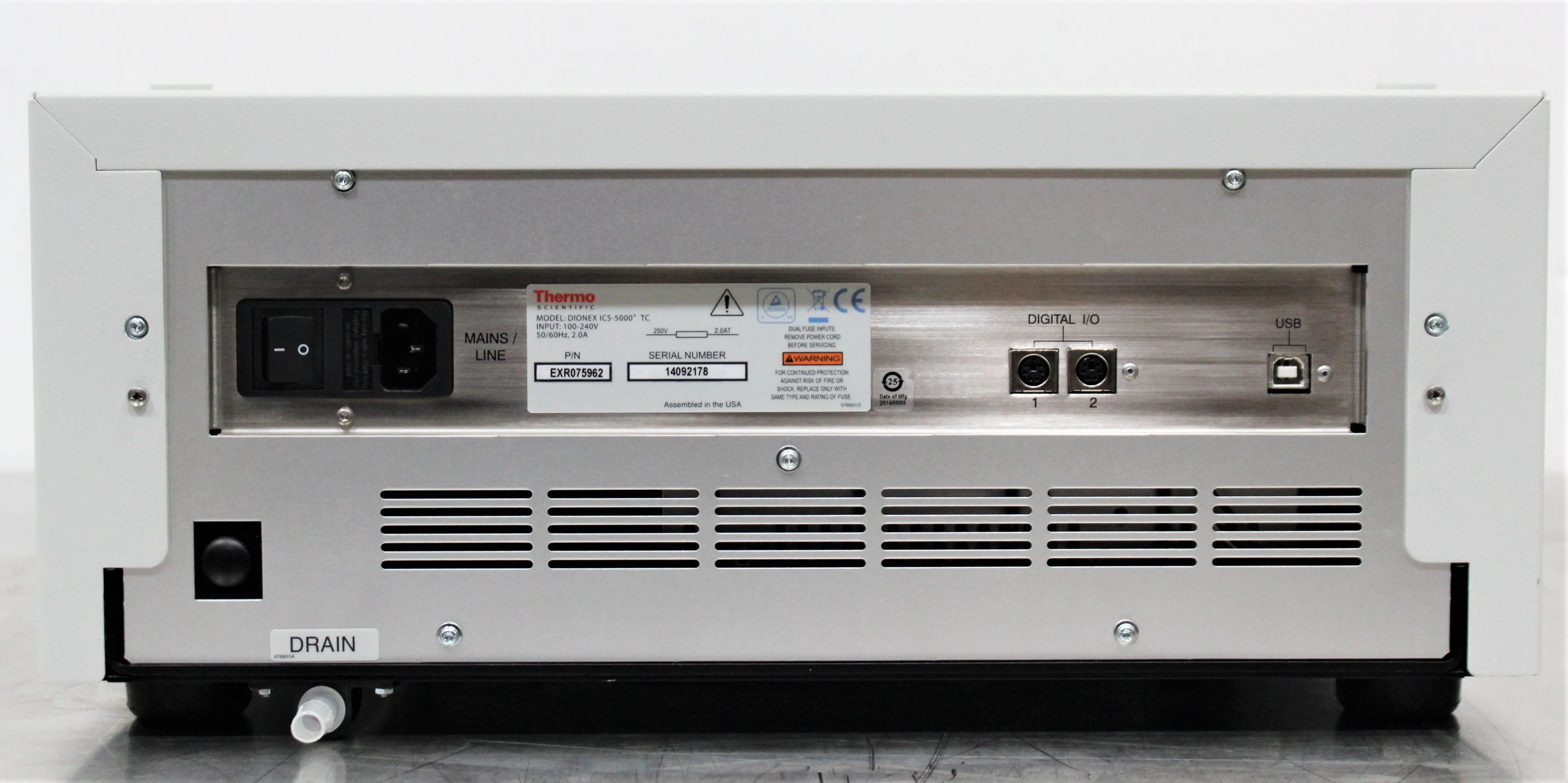 Thermo Scientific Dionex ICS-5000+ TC HPLC System