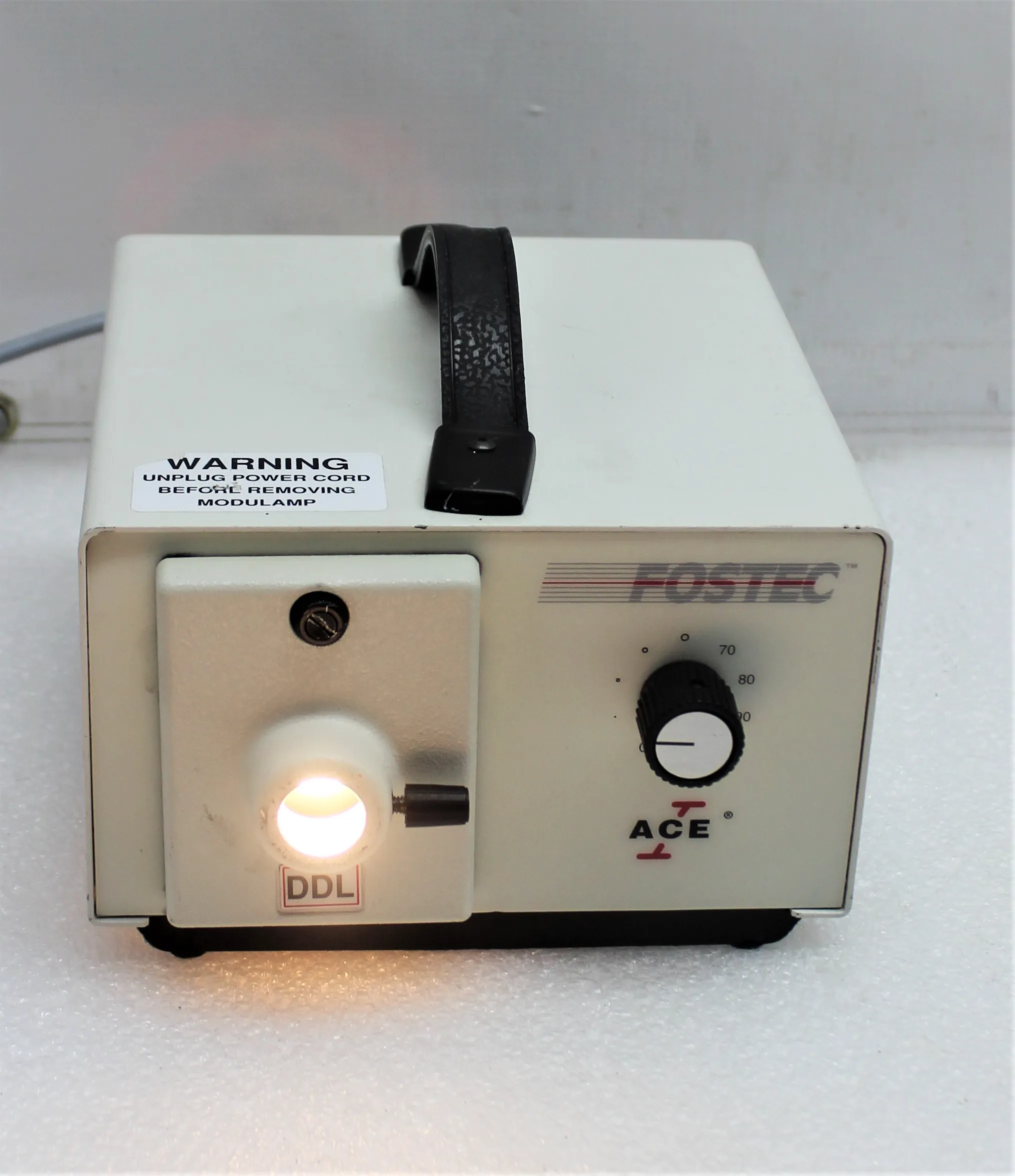 Fostec ACE 20500.2 Compact AC Halogen Light Source Illuminator