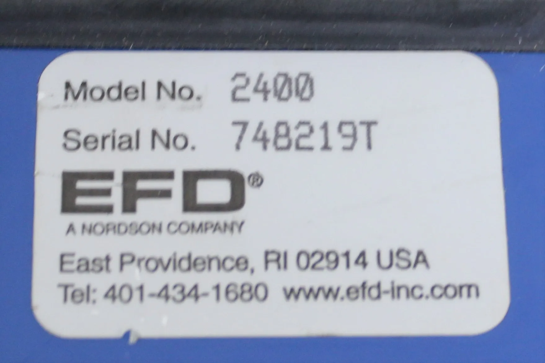 EFD Ultra 2400 Liquid Handling Dispenser with 30-Day Warranty