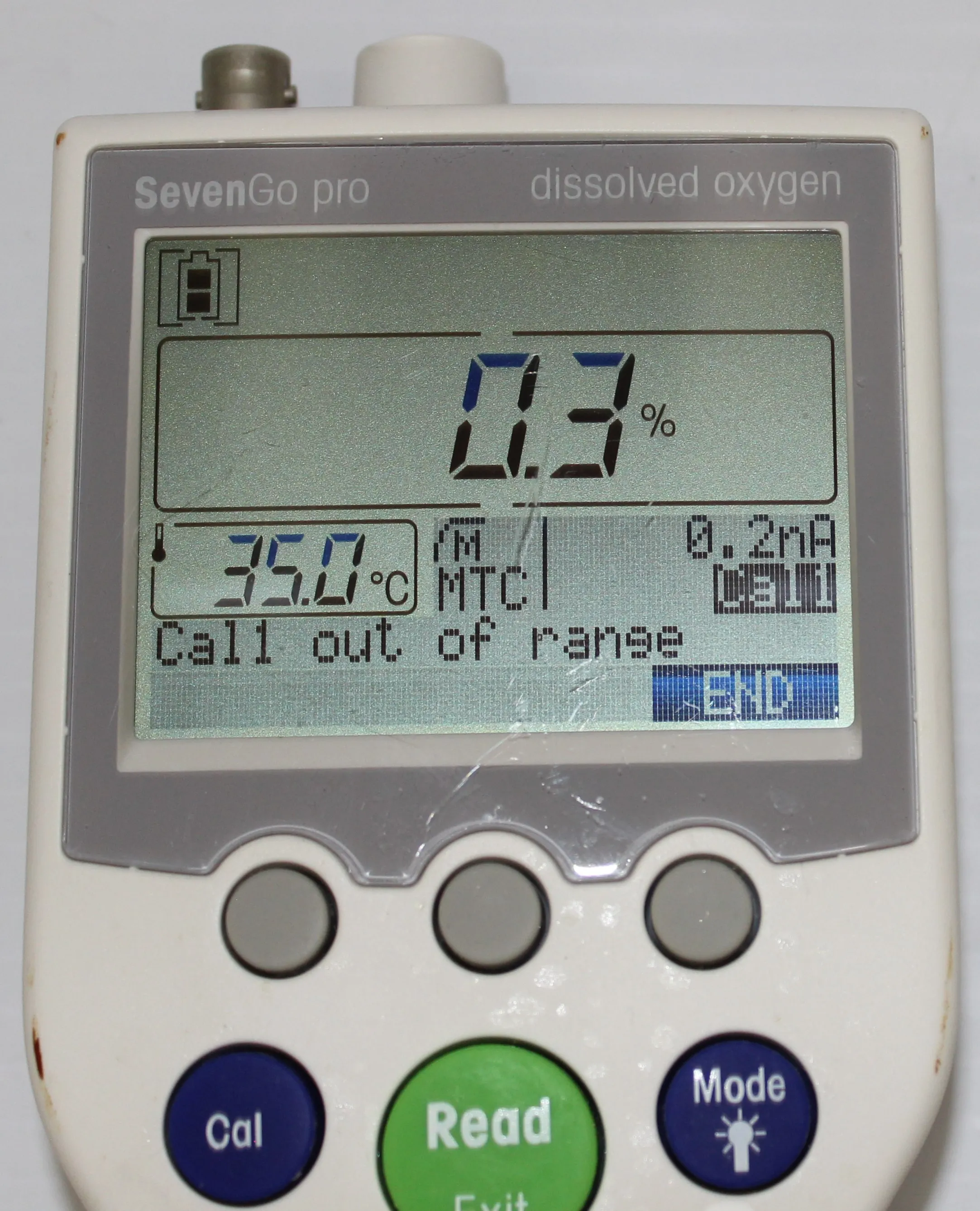 Mettler Toledo SGE SevenGo Pro Dissolved Oxygen Meter