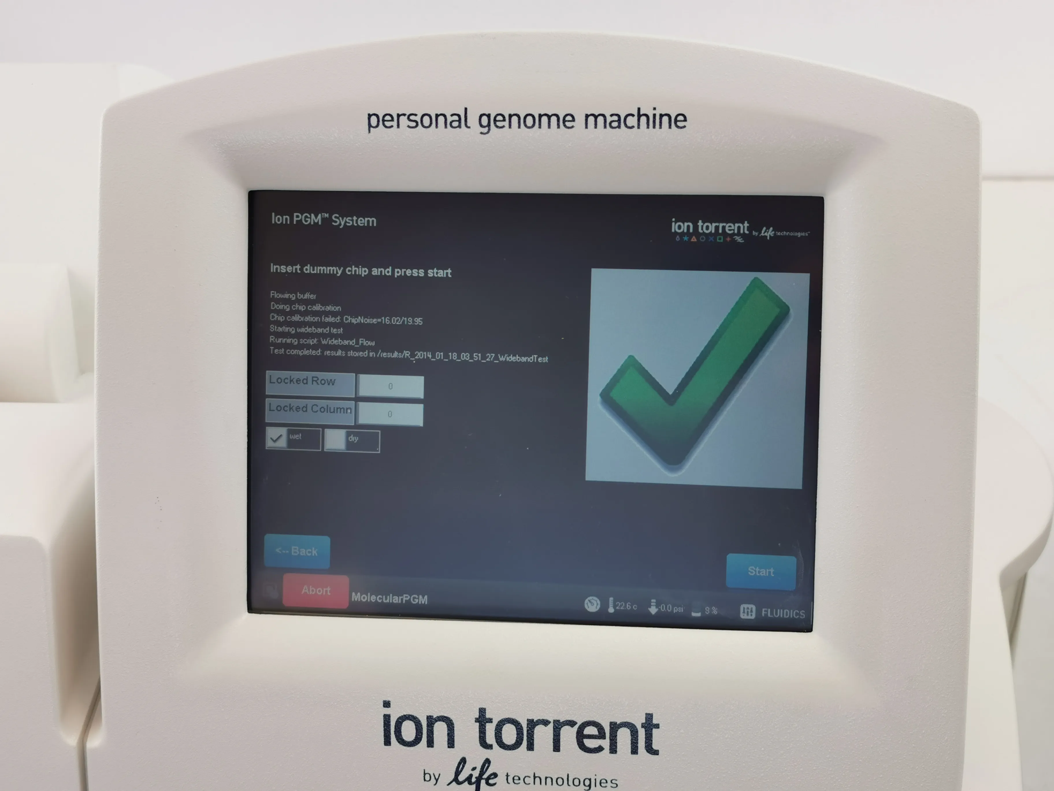 Ion Torrent 7467 Personal Genome PGM System