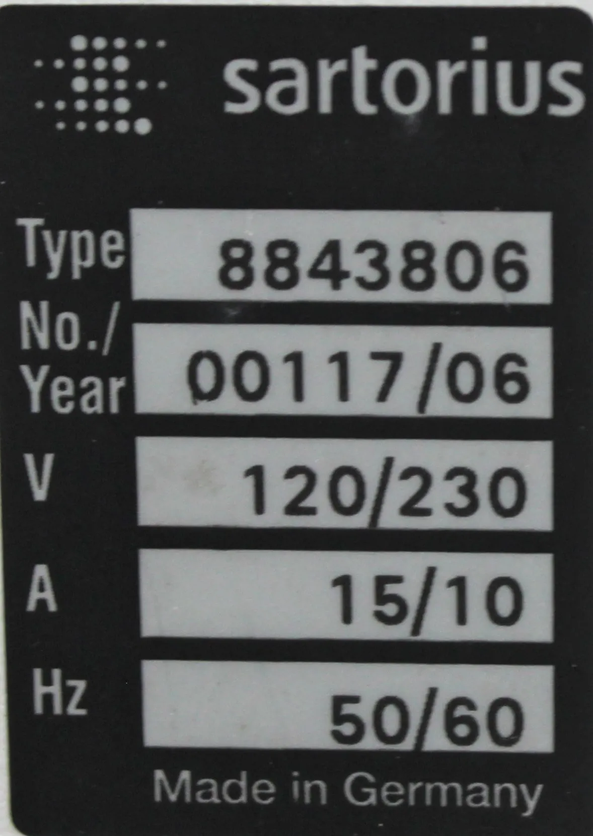 Sartorius Biostat Bioreactor System 8843806