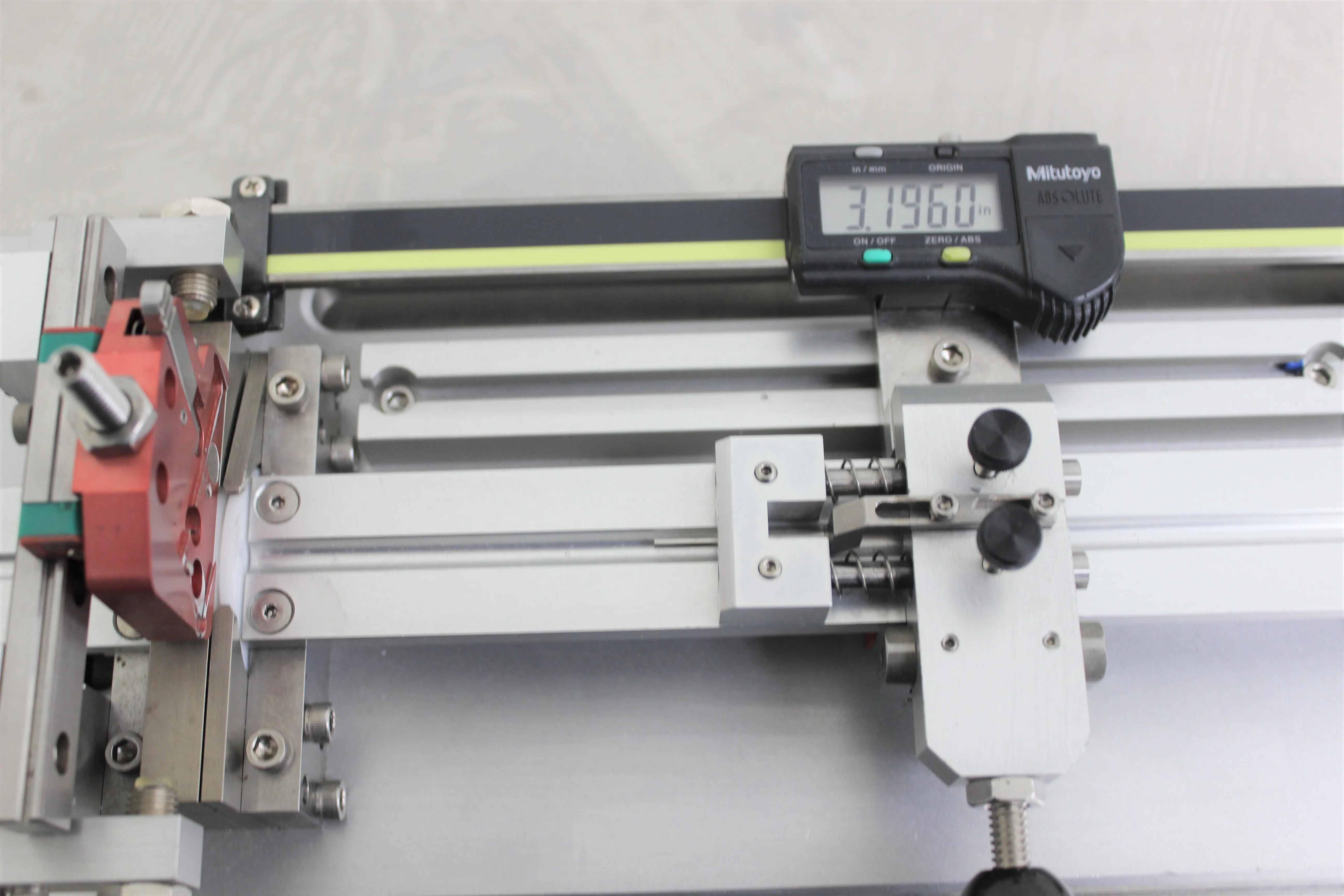 Mitutoyo 500 Absolute Scale Digital Caliper on Custom Base