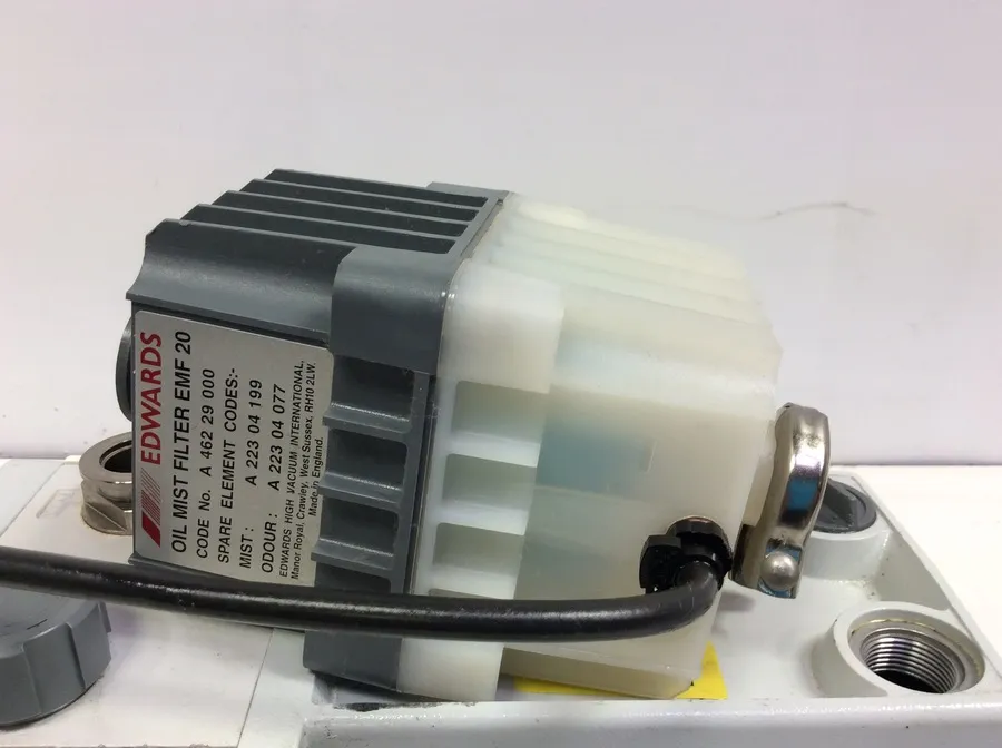 Edwards E2M30 Vacuum Pump with EMF20 Oil Mist Filter