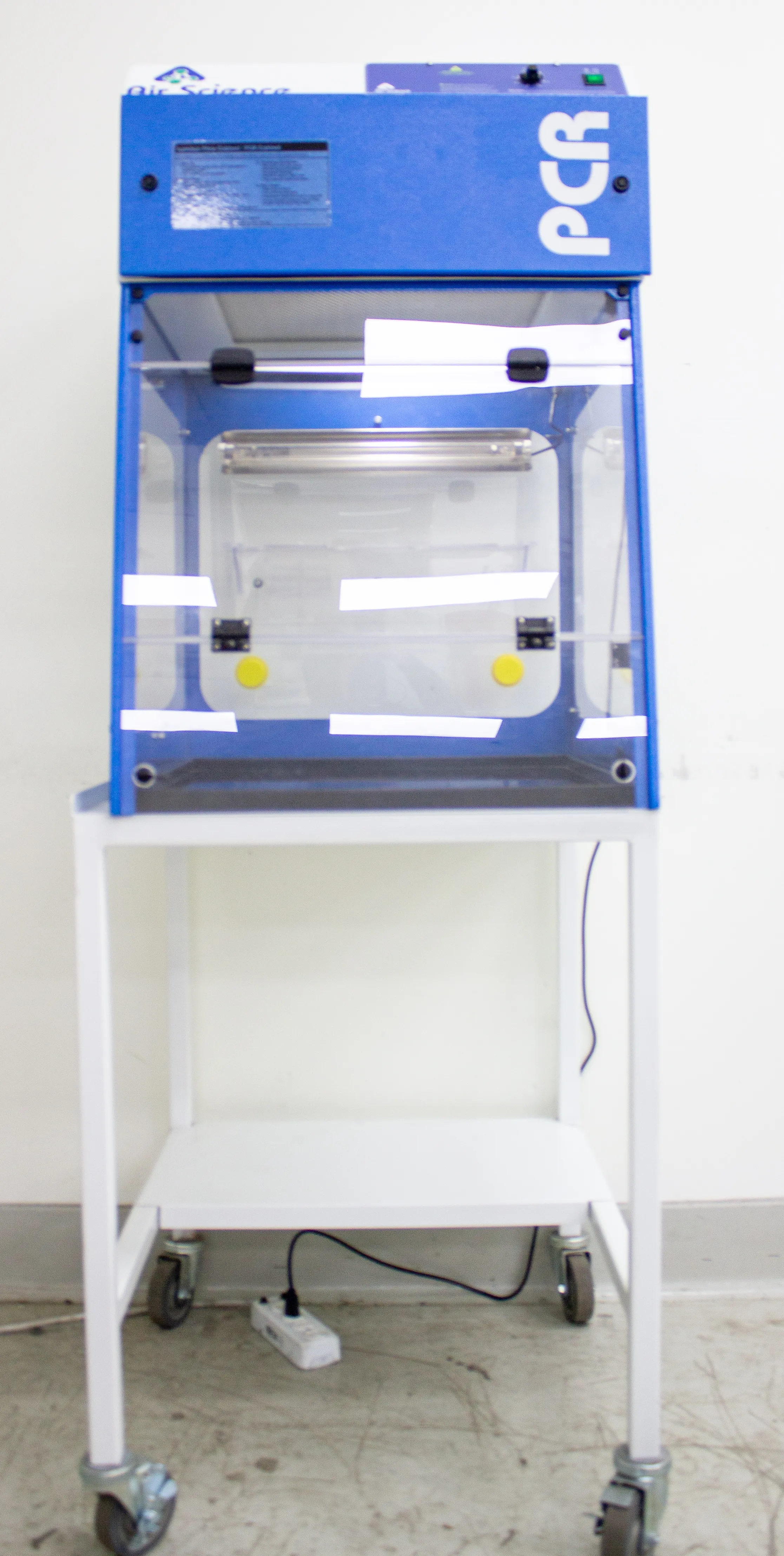 Air Science PurAir PCR-24 Laminar Flow Cabinet with Cart