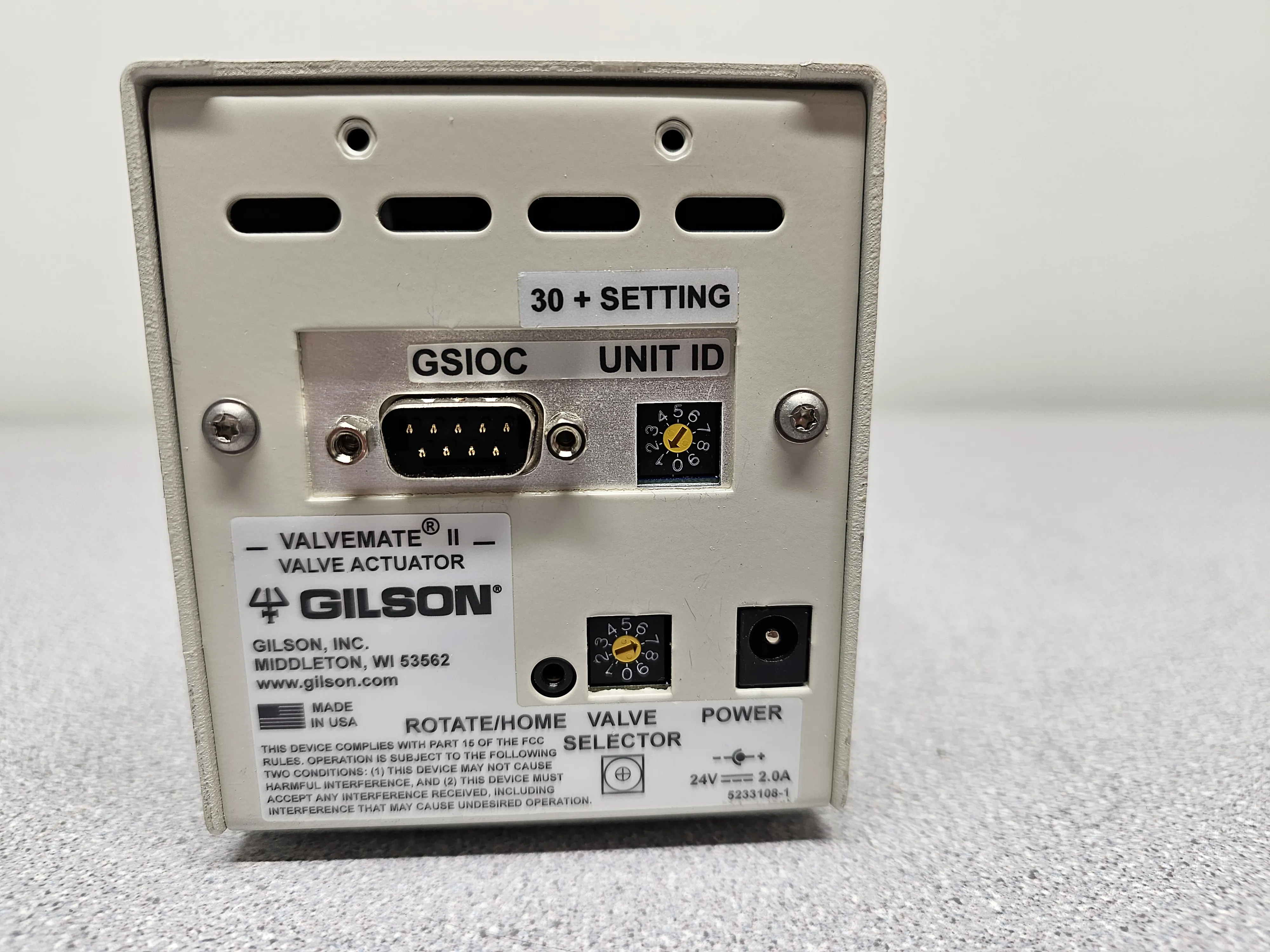 Gilson ValveMate II Valve Actuator for HPLC