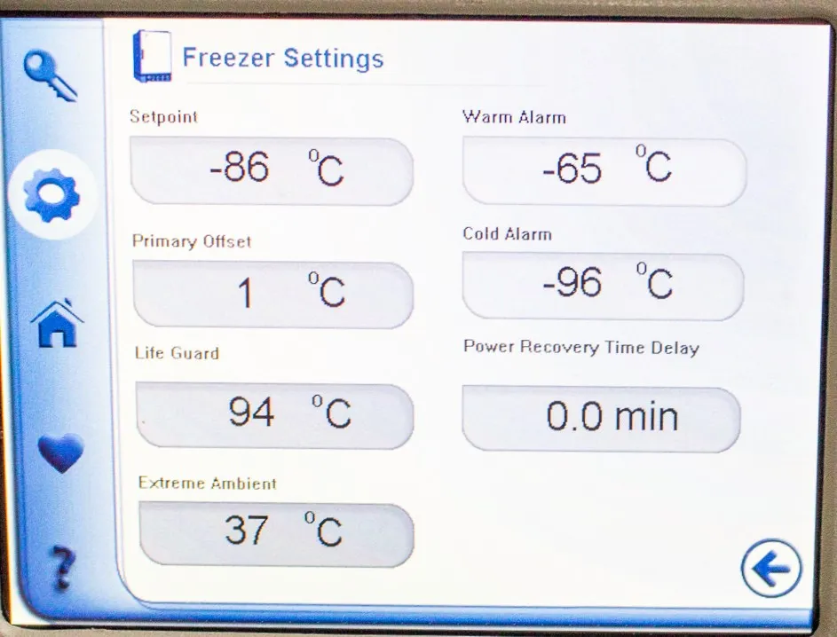 Thermo Revco UXF Ultra Low Temperature Freezer Model UXF60086D63