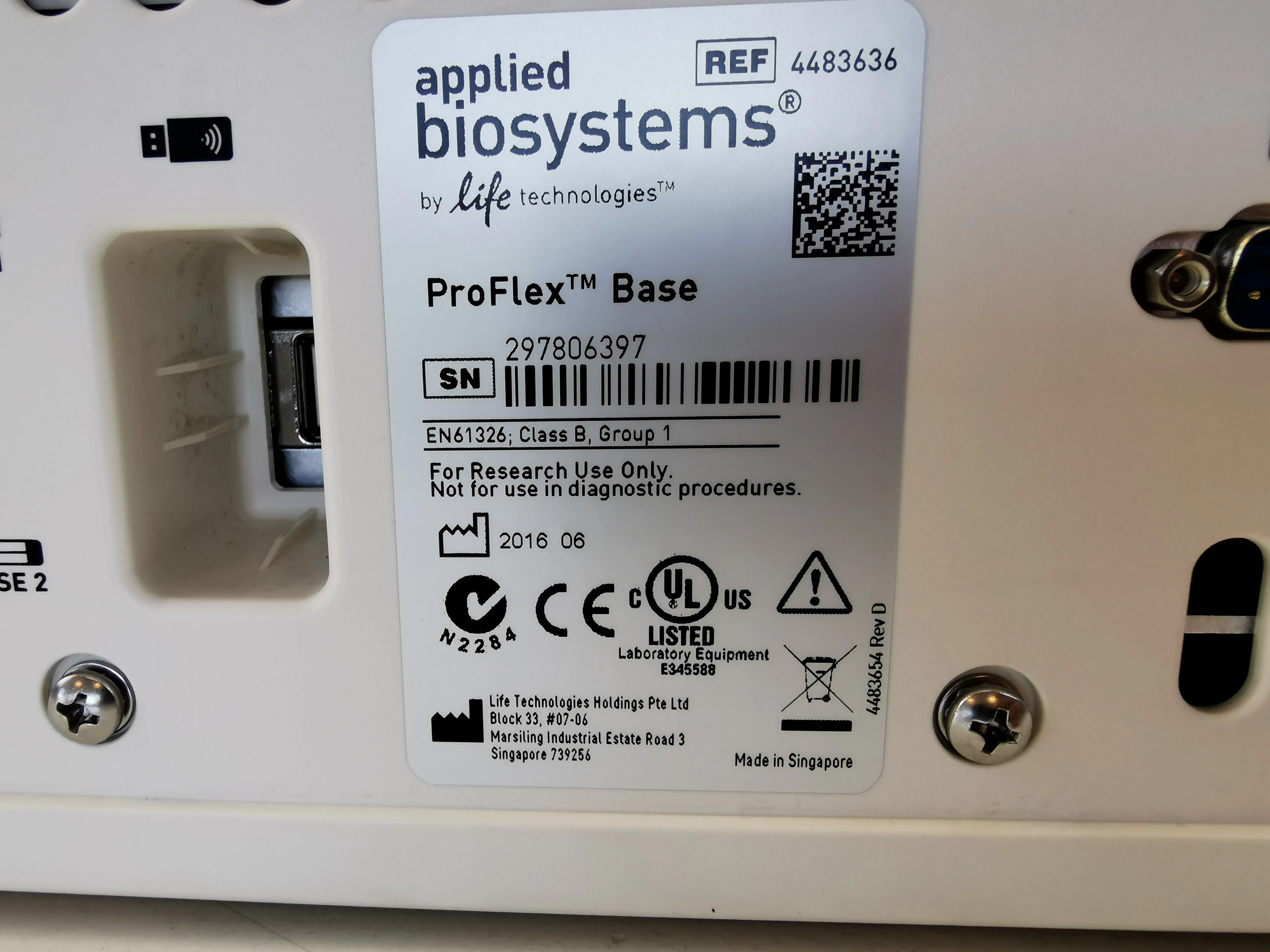 Applied Biosystems ProFlex Real Time PCR System with 30-Day Warranty