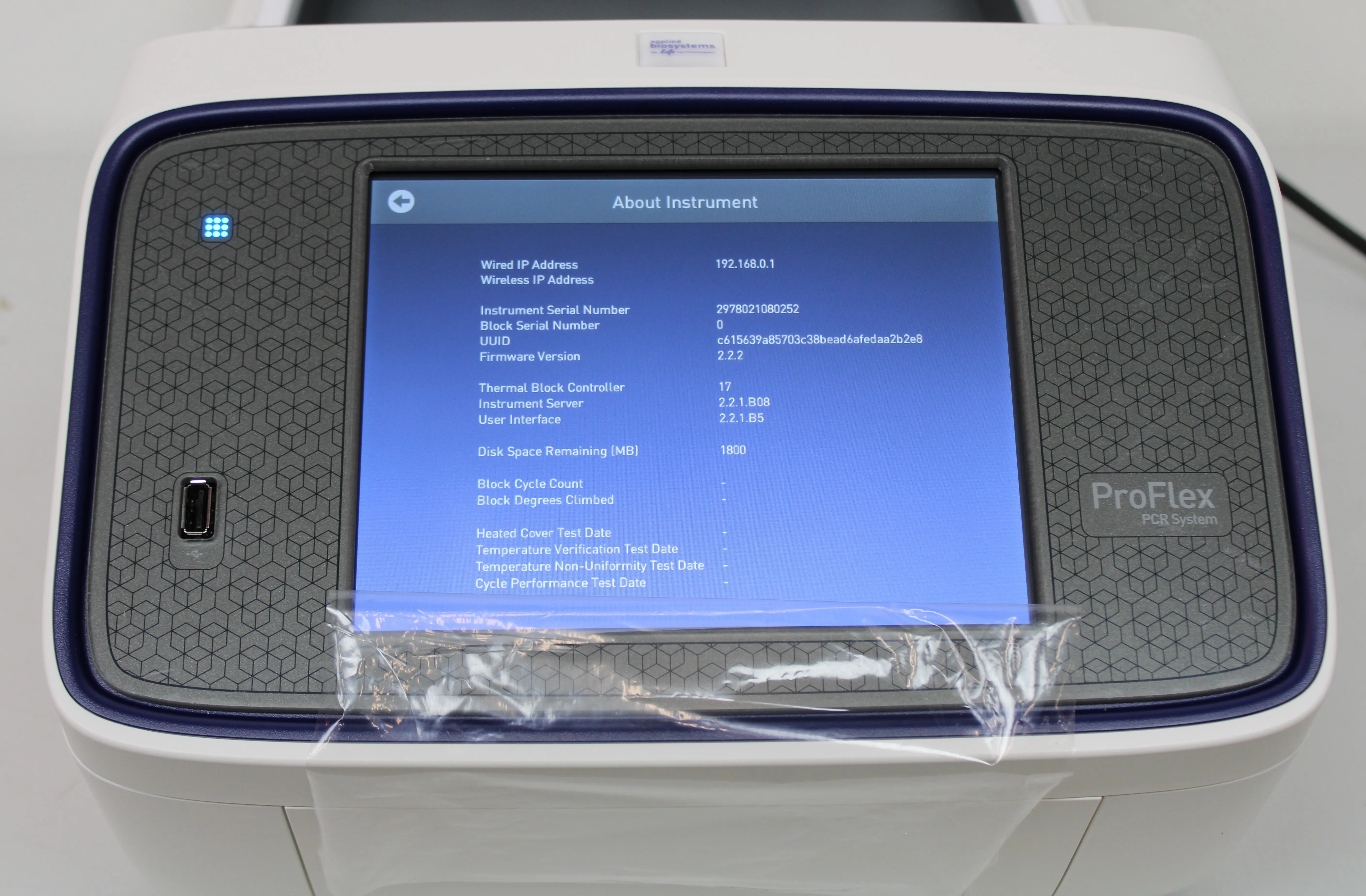 Applied Biosystems ProFlex Base PCR Thermal Cycler REF:4483636