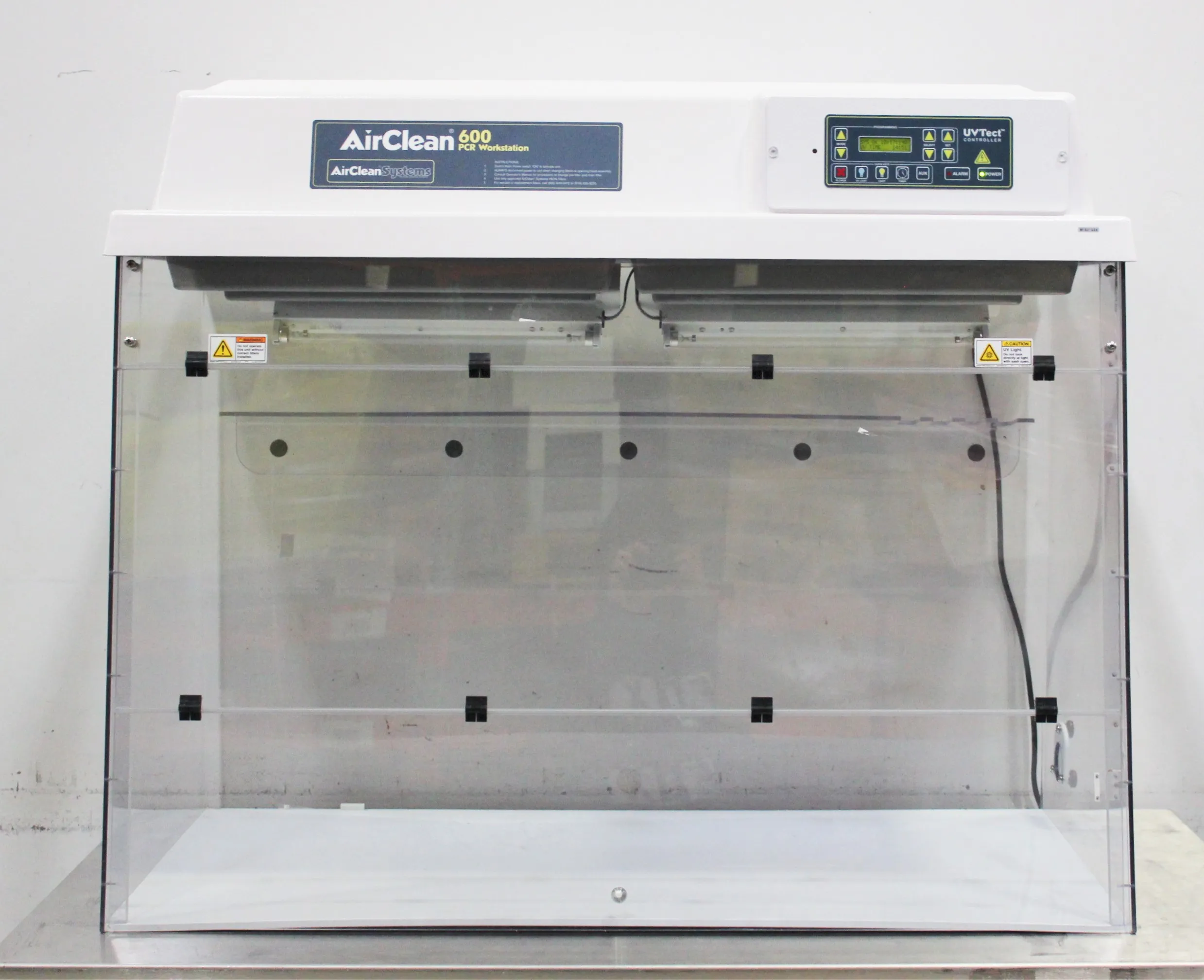 Used Air Clean Systems AC648TLFUVC PCR Enclosure Class 1 Hood