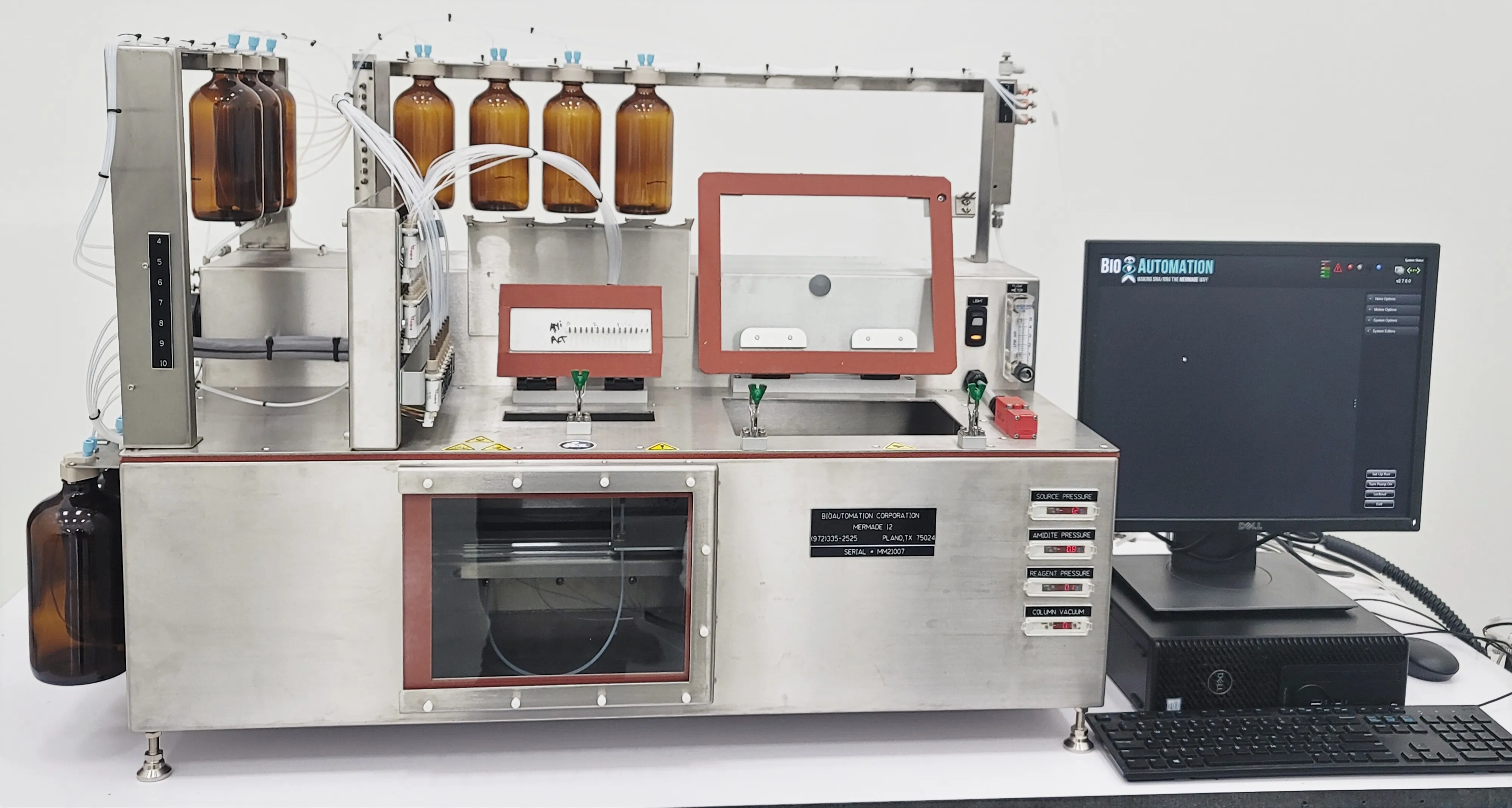 BioAutomation MerMade 12 Oligonucleotide DNA Synthesizer