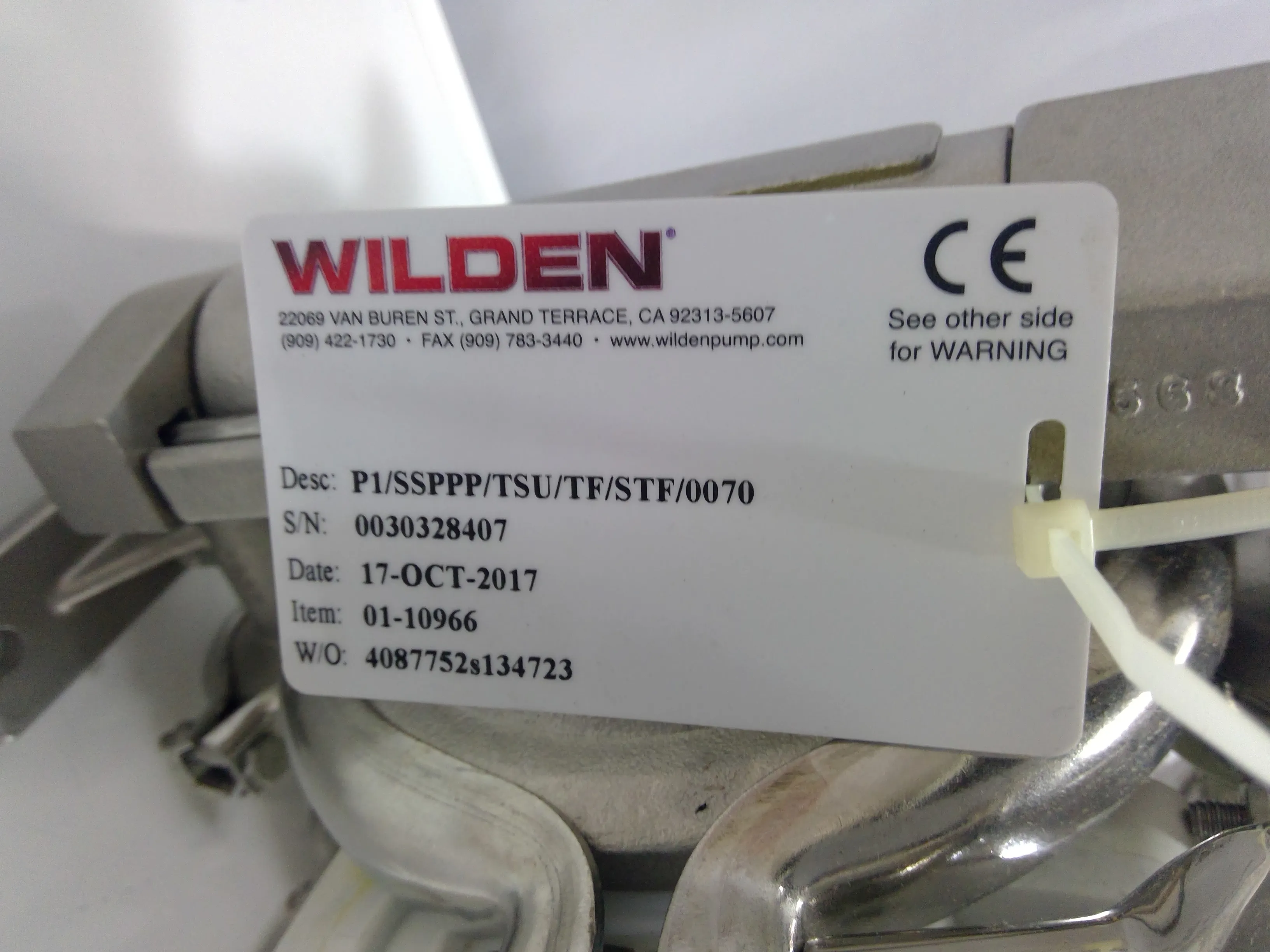 Wilden AODD Pump 0.5 - Excellent Condition, 30-Day Warranty