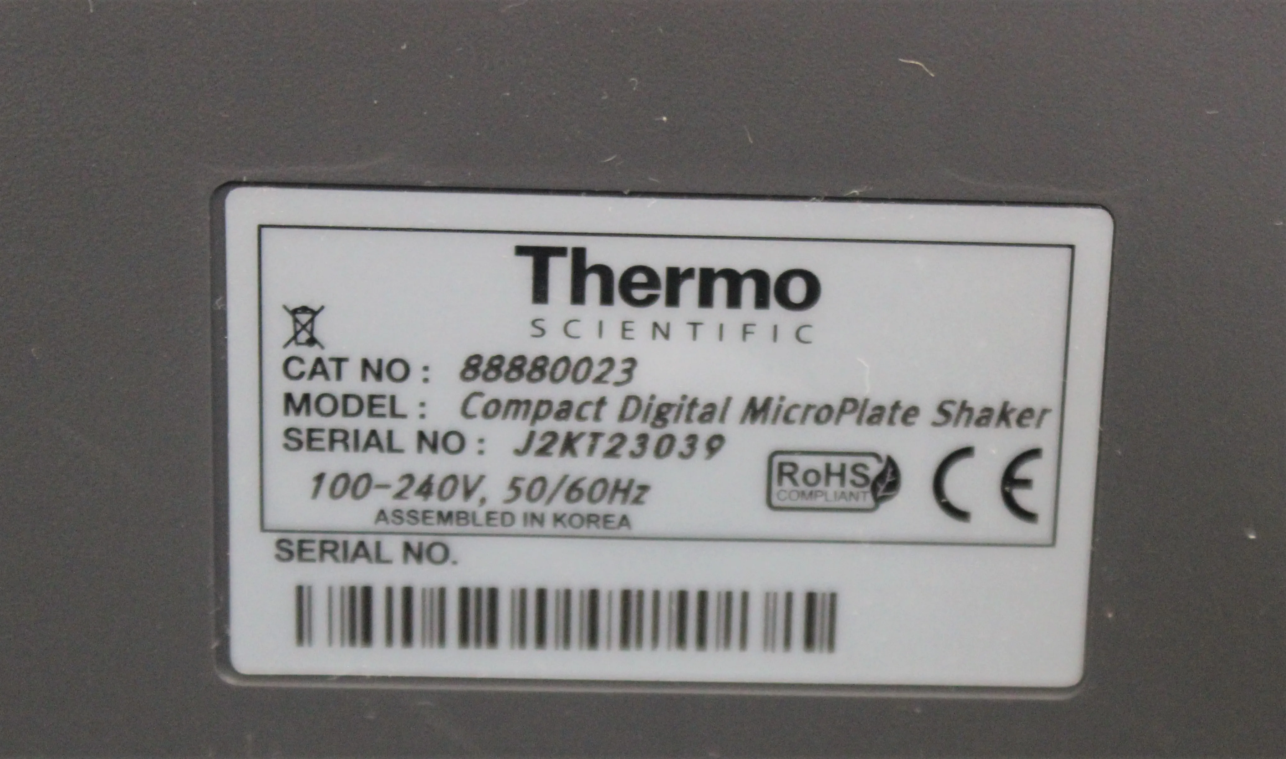 Thermo Scientific Compact Digital Microplate Shaker 88880023