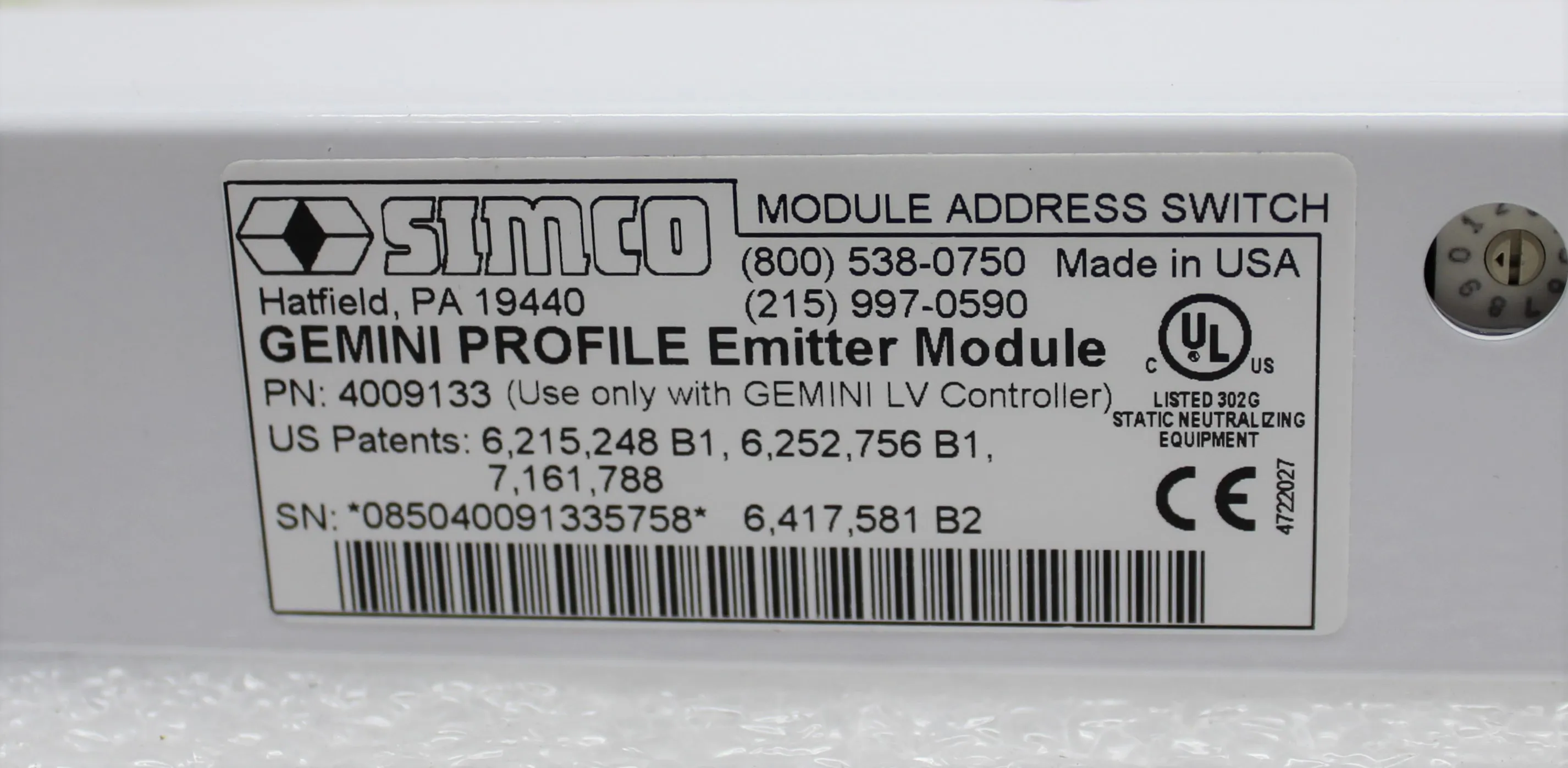 Simco Gemini Profile Emitter Module System