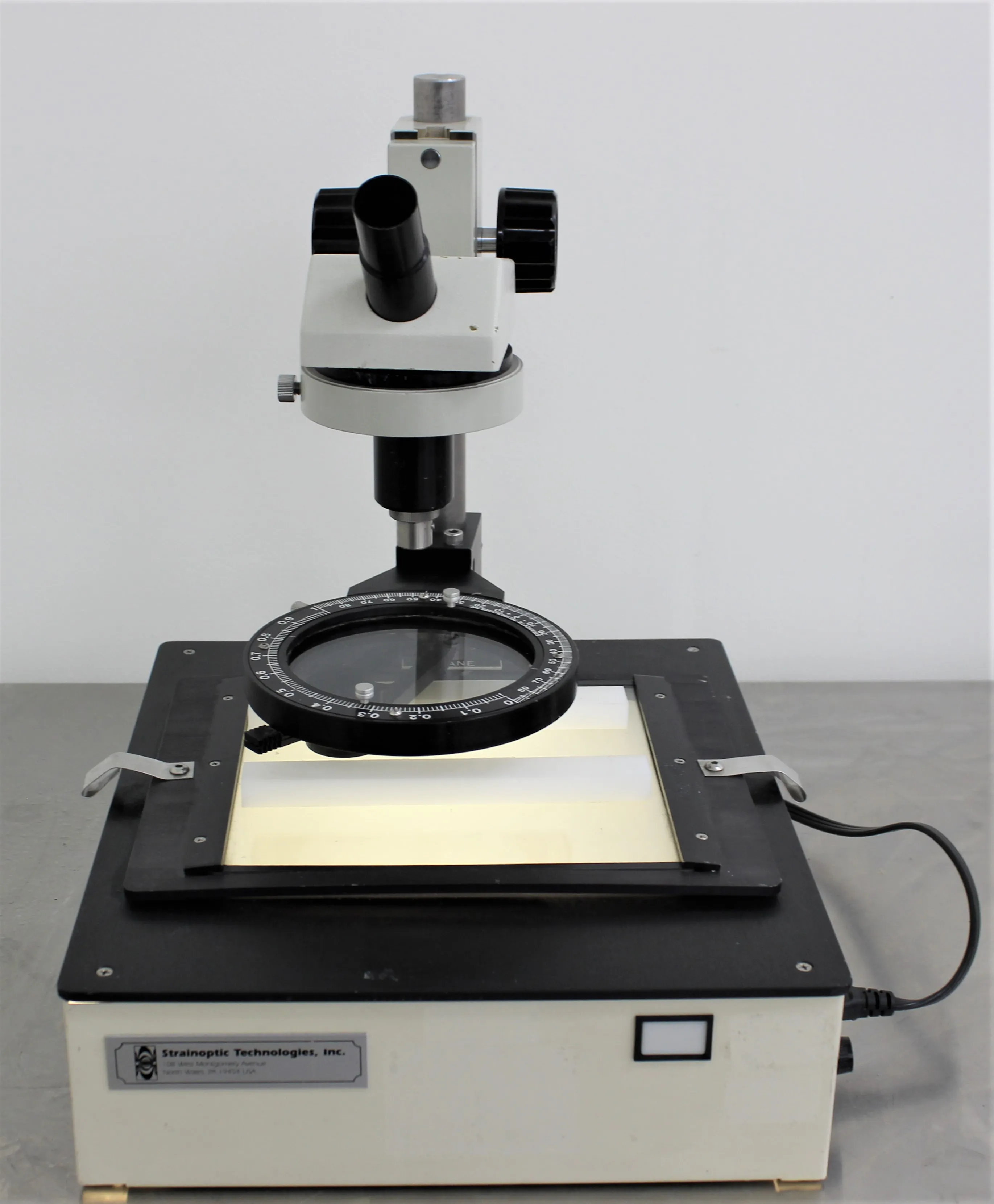 Strainoptic Technologies PS-100-SF Polarization Microscope