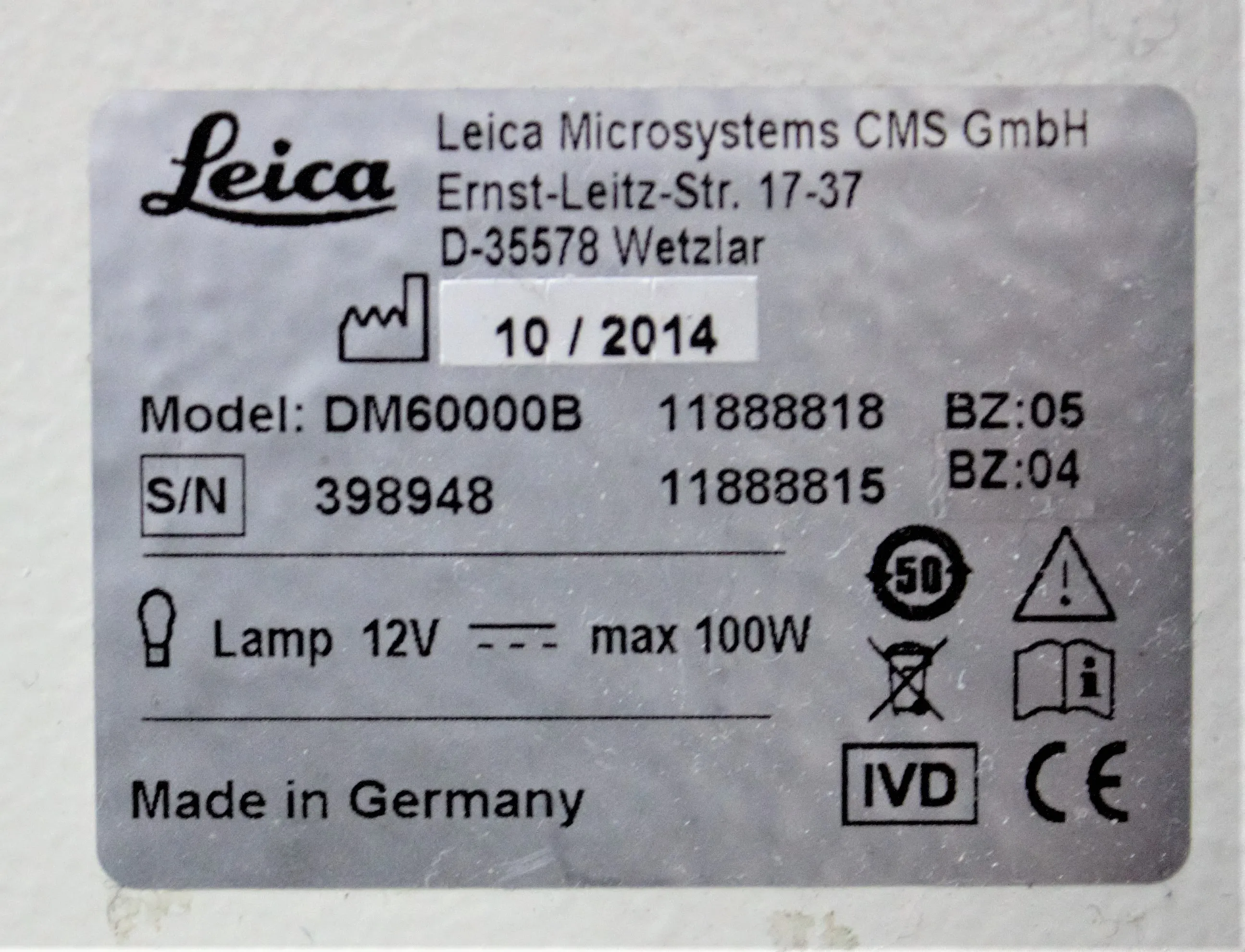 Used Leica DM 6000 Fluorescent Microscope with Computer and Monitor 100% Parts and Labor Warranty