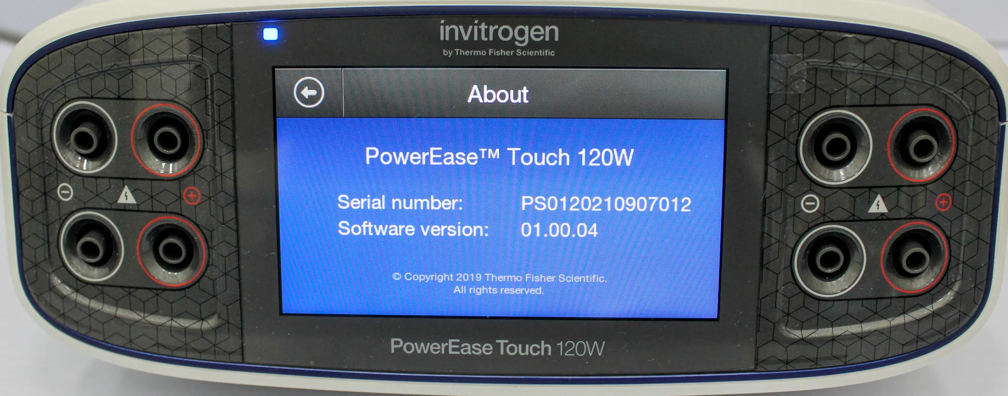 Invitrogen PowerEase Touch PS 210907012 120W Electrophoresis Power Supply