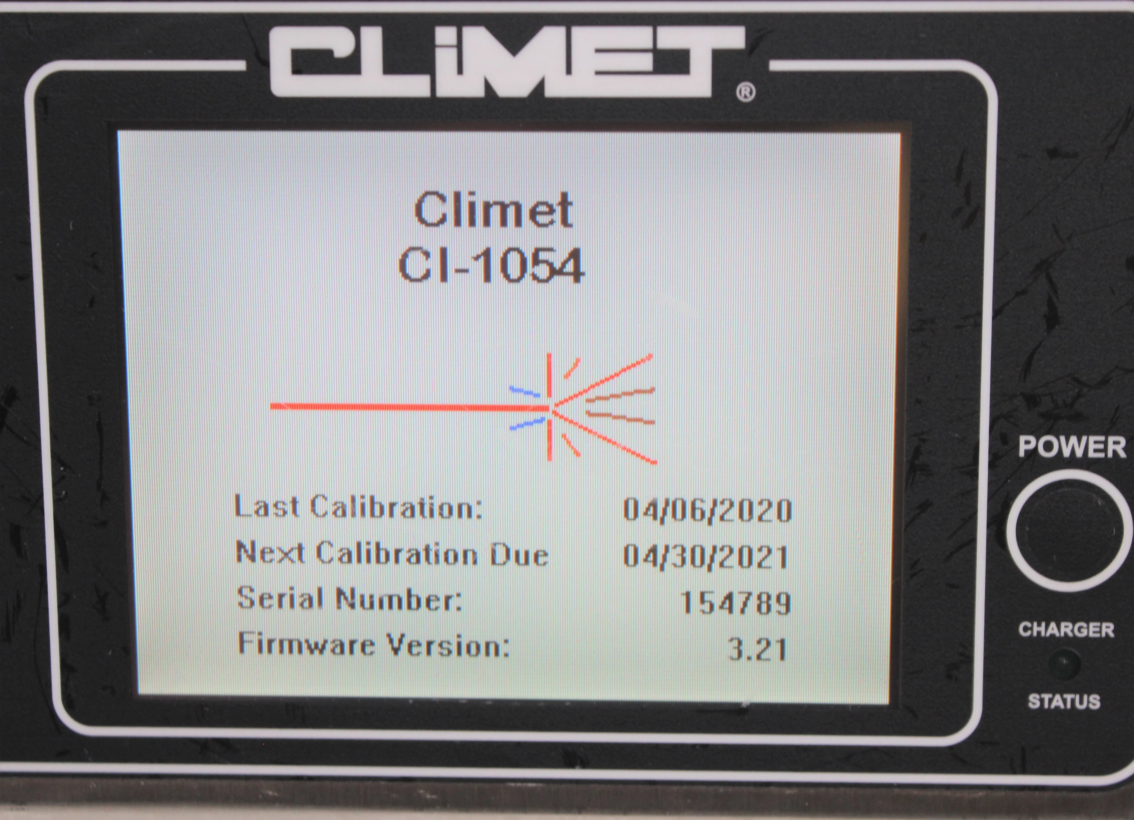 Used Climet Instruments CI-154-01 Particle Size Analyzer