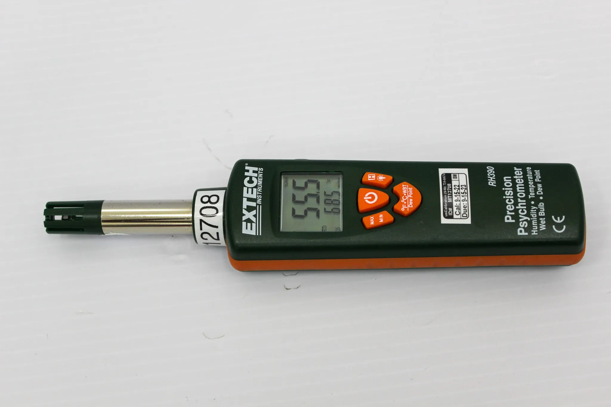 Extech RH390 Precision Psychrometer & 407123 Hot Wire Thermo-Anemometer