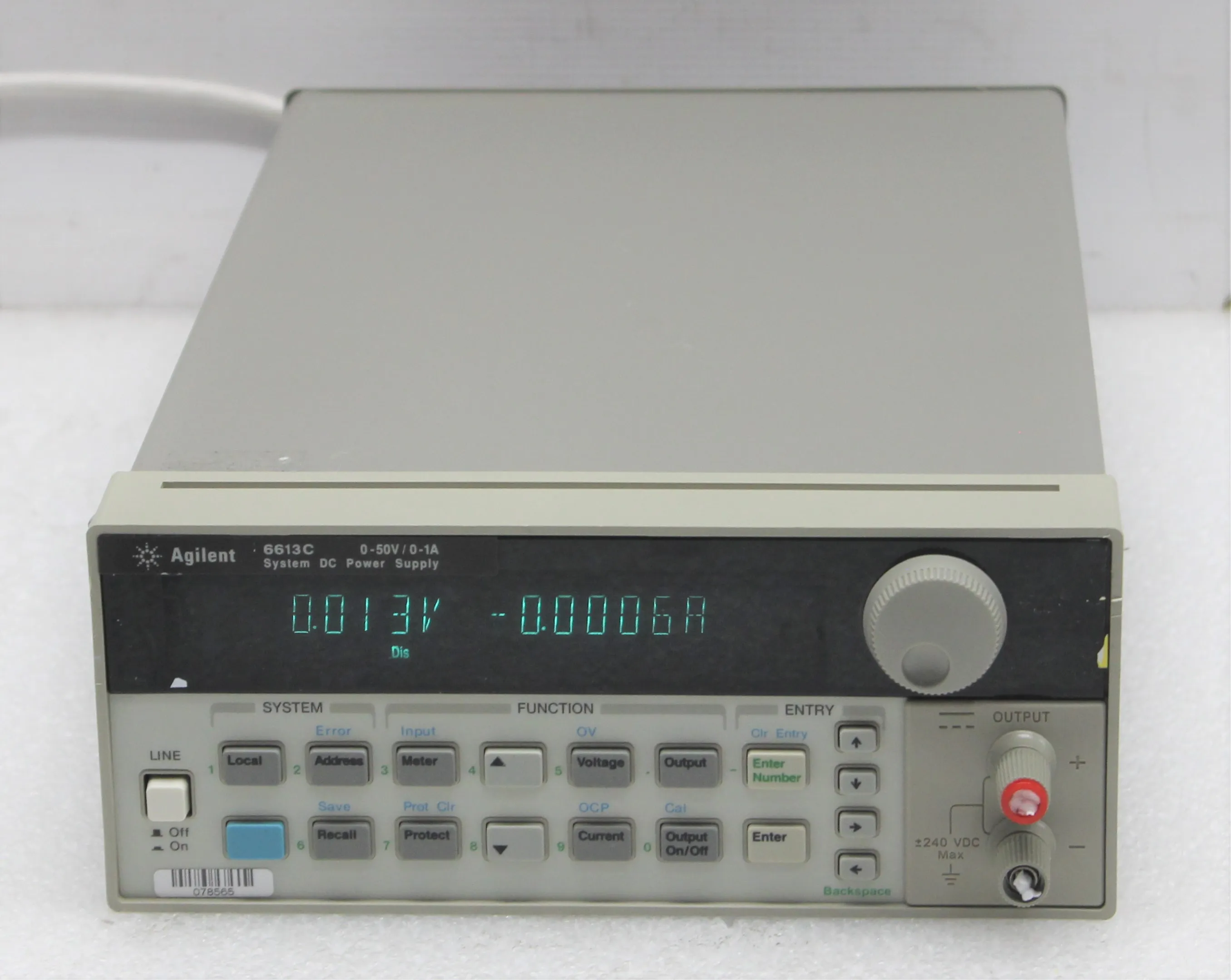 Agilent 6613C 50W Single Output Bench Power Supply