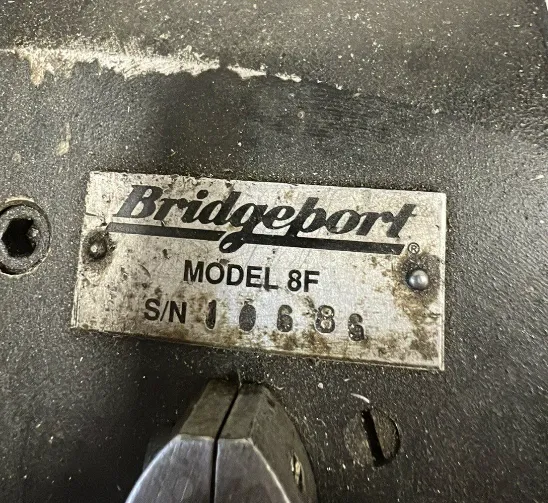 Bridgeport Milling Machine Series 1 , 2 HP Dro 48" Table MODEL F8