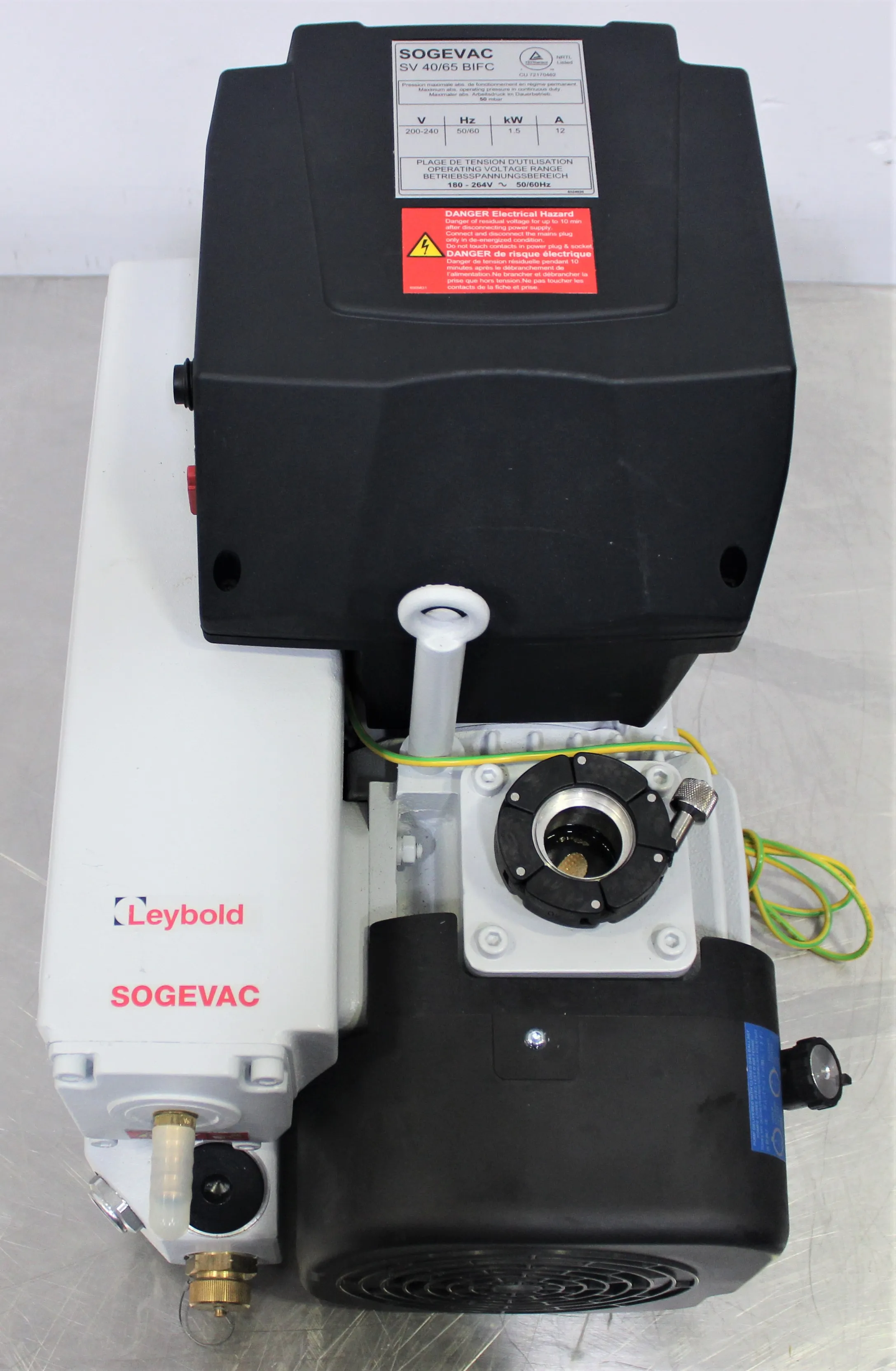 Leybold Sogevac SV40/65 BI FC Vacuum Pump