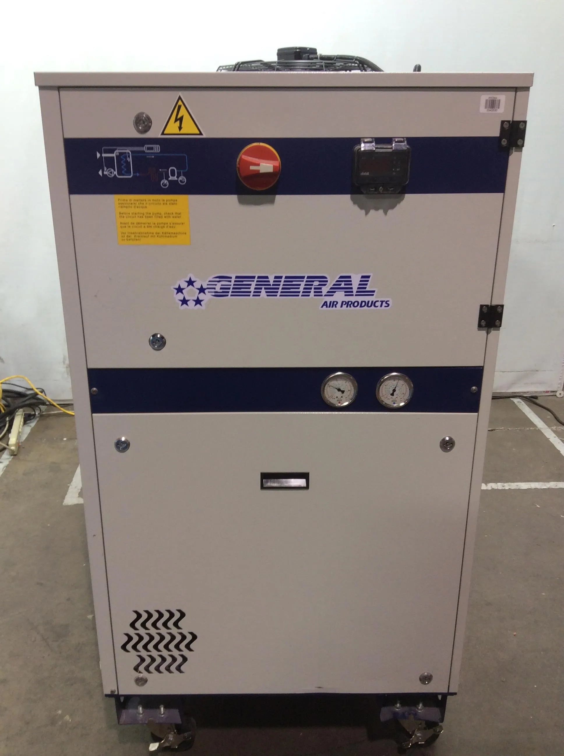 General Air Products 7.5 Ton Air Cooled Liquid Chiller ACCPS081-2B