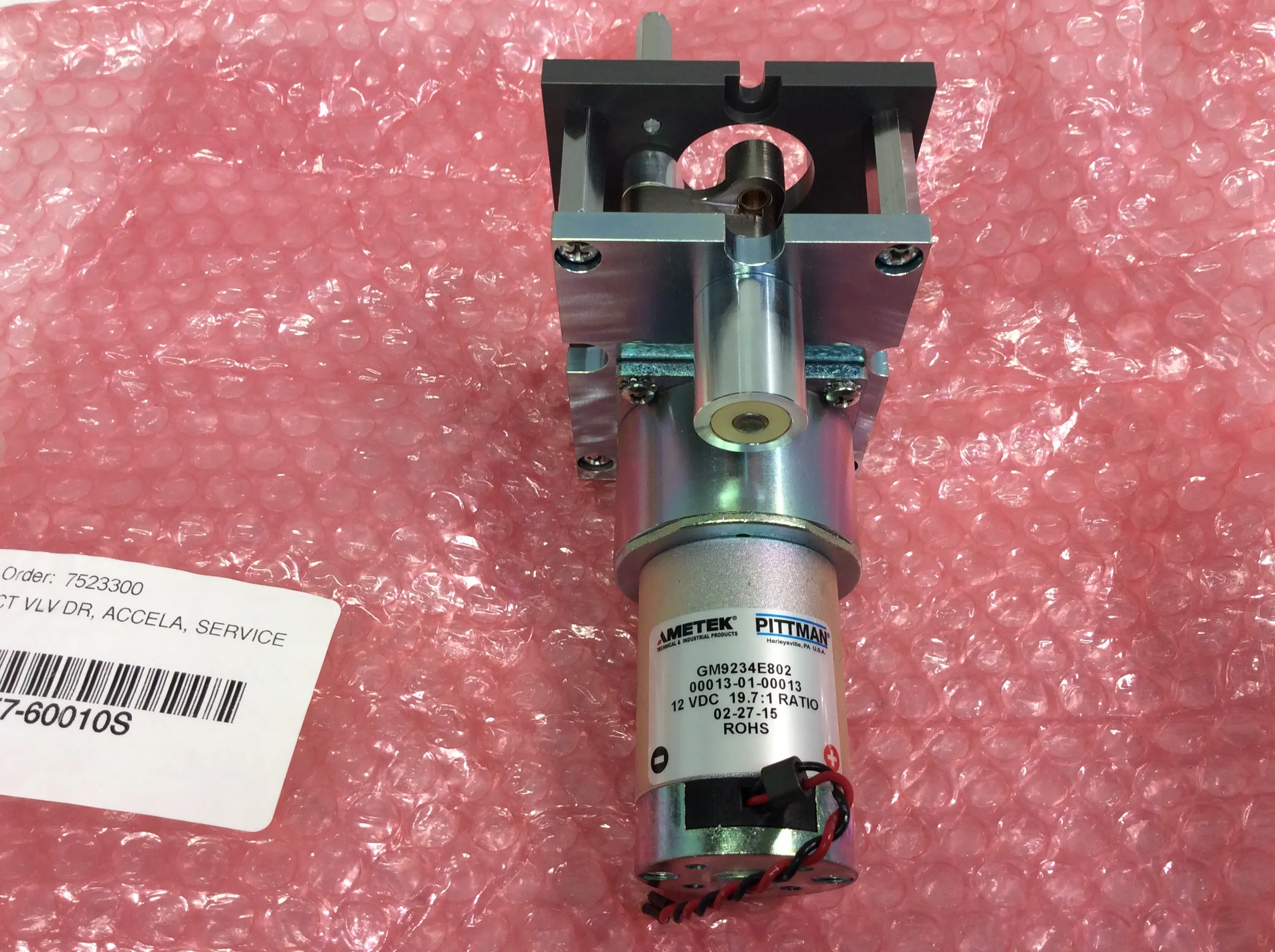 Ametek/Pittman Injection Valve GM9234E802