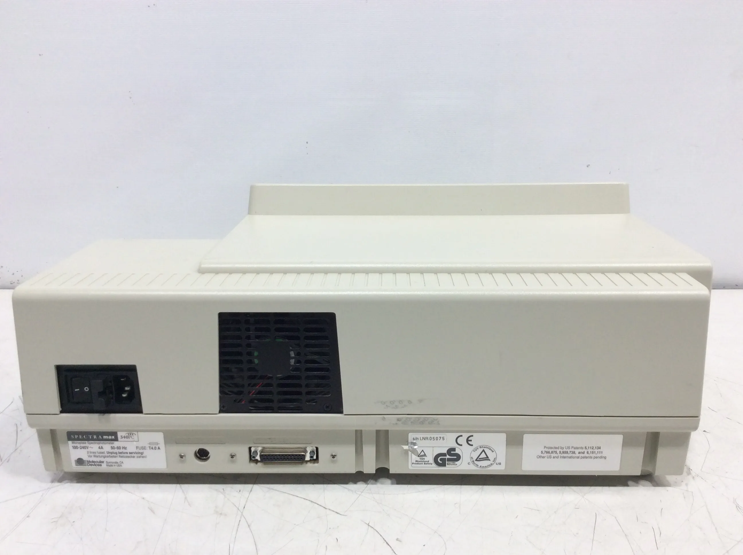 Molecular Devices Spectramax 384 340PC Microplate Reader