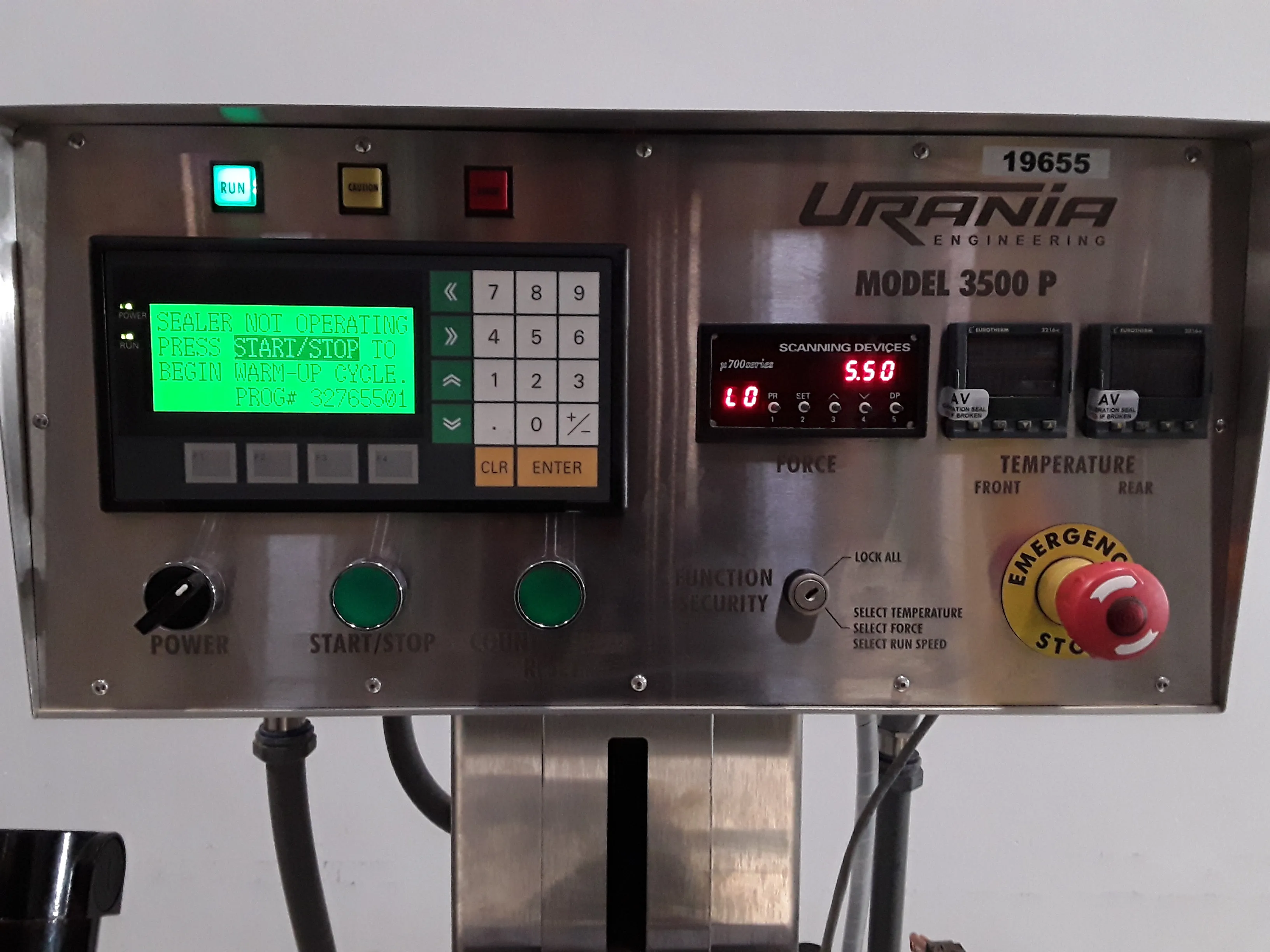 Urania Engineering Pouch-Pro 3500P Rotary Band Heat Sealer