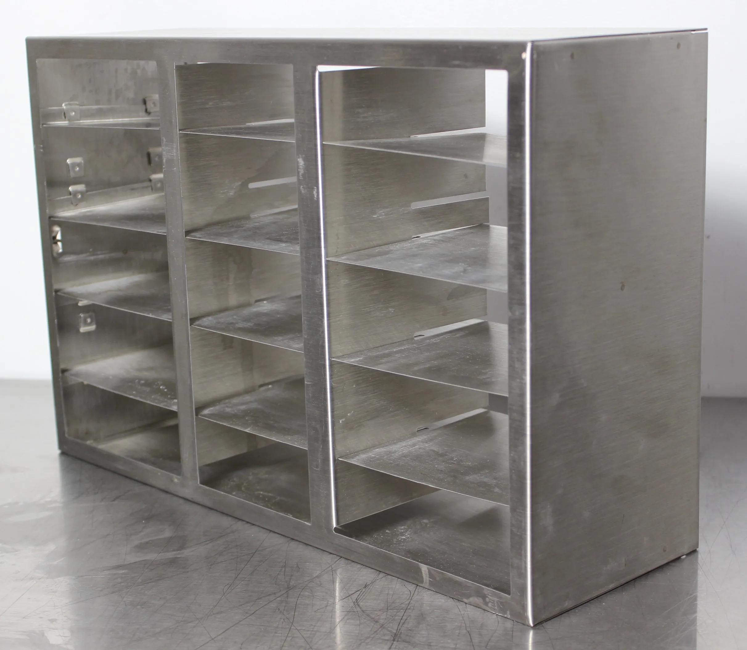 Used Freezer Storage Rack - Freezer Rack 15 Box - High-Quality Stainless Steel