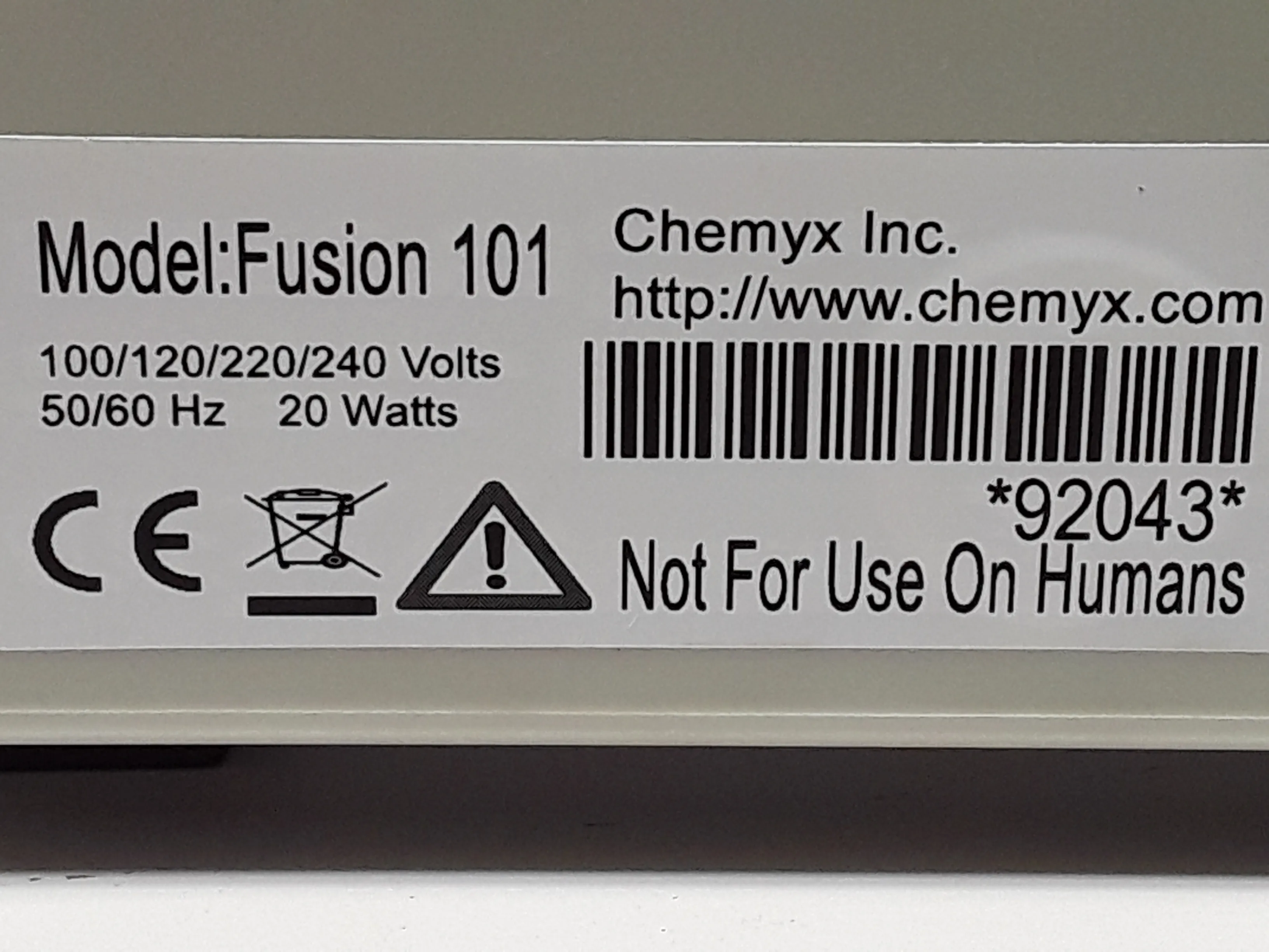 Chemyx Fusion 101 Syringe Pump & Rheodyne MXT715-000 Valve